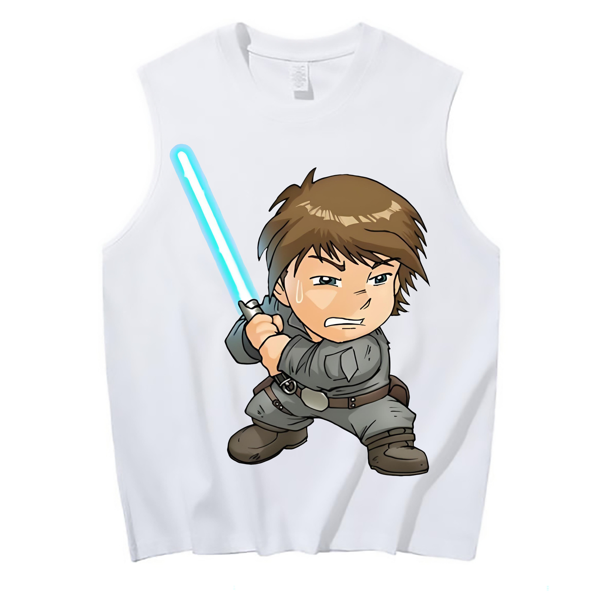 （画像用） スター・ウォーズ Star Wars コットン100％タンクトップ（フロントプリント）