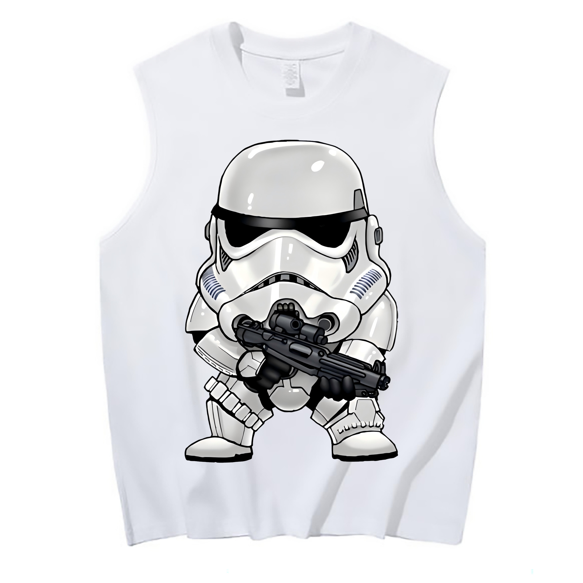 （画像用） スター・ウォーズ Star Wars コットン100％タンクトップ（フロントプリント）