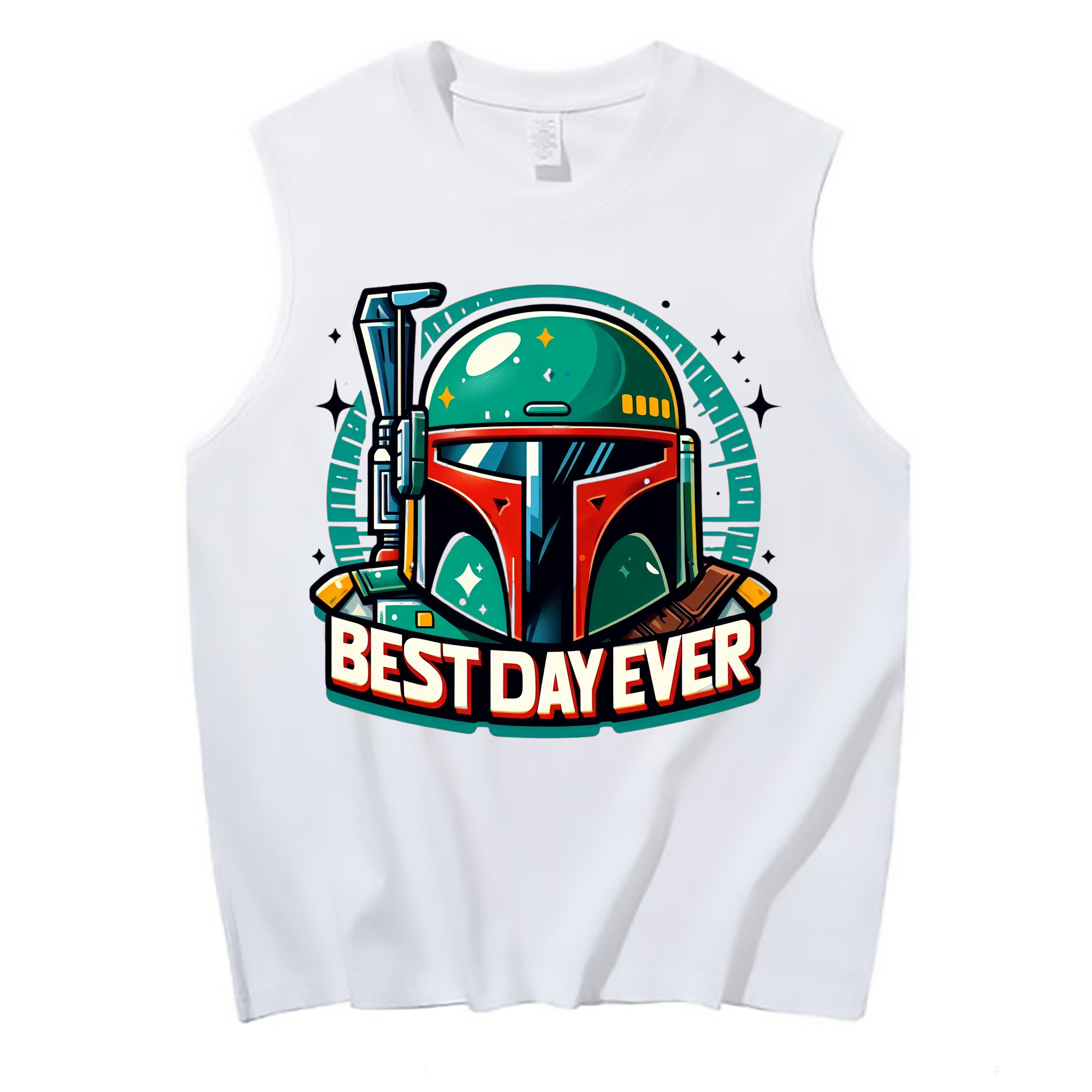 （画像用） スター・ウォーズ Star Wars コットン100％タンクトップ（フロントプリント）