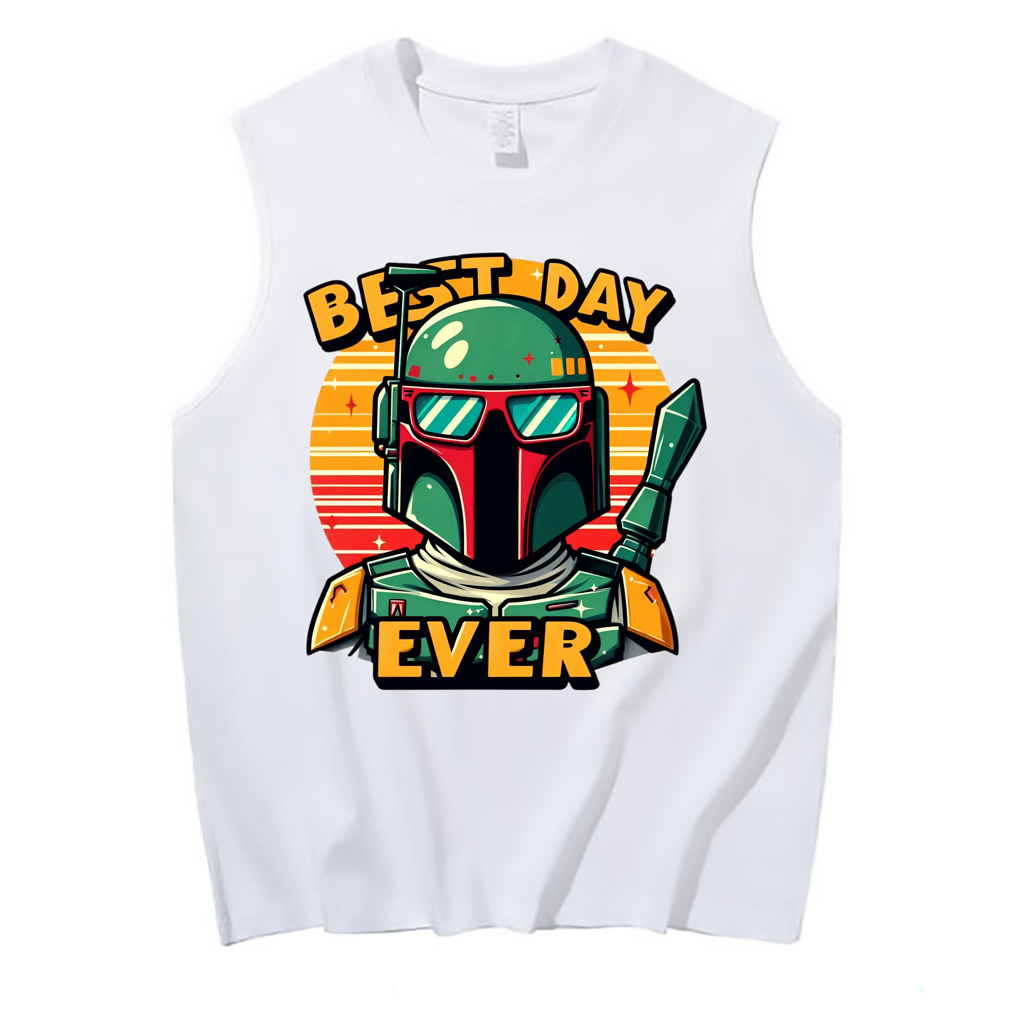 （画像用） スター・ウォーズ Star Wars コットン100％タンクトップ（フロントプリント）