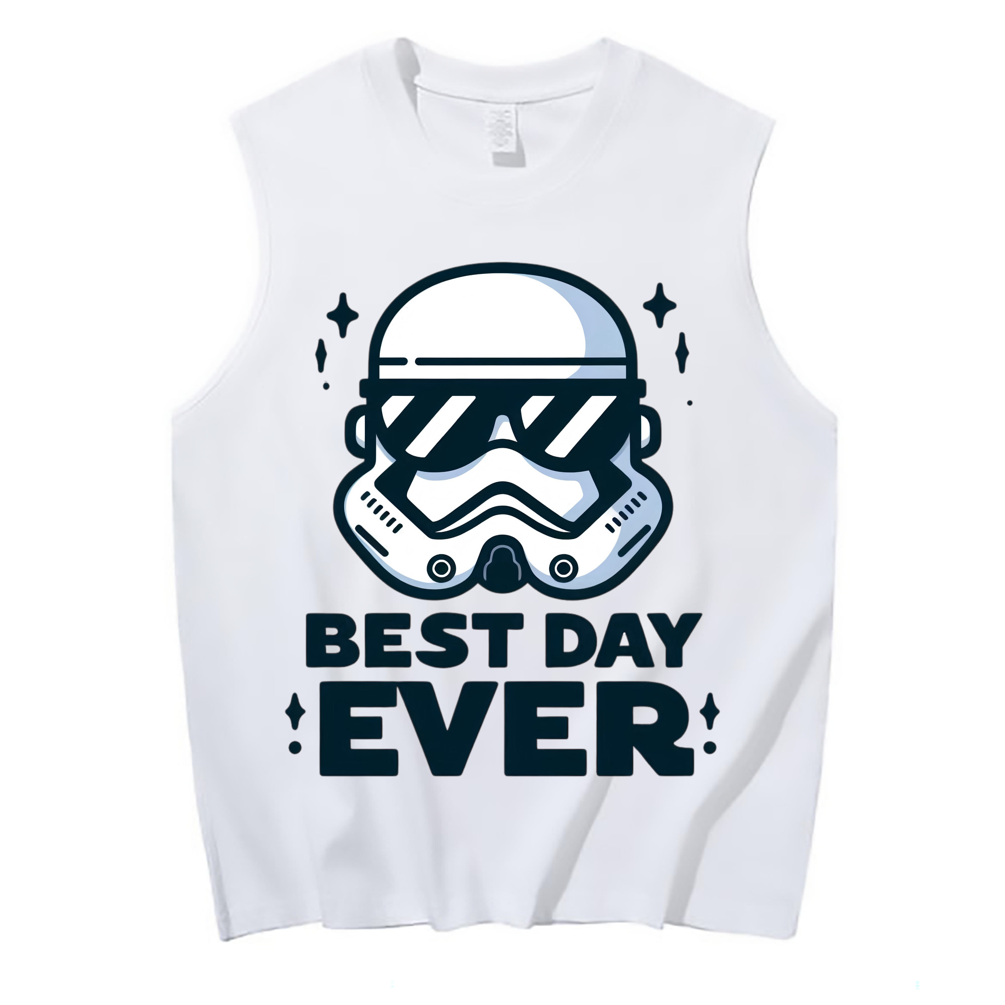 （画像用） スター・ウォーズ Star Wars コットン100％タンクトップ（フロントプリント）
