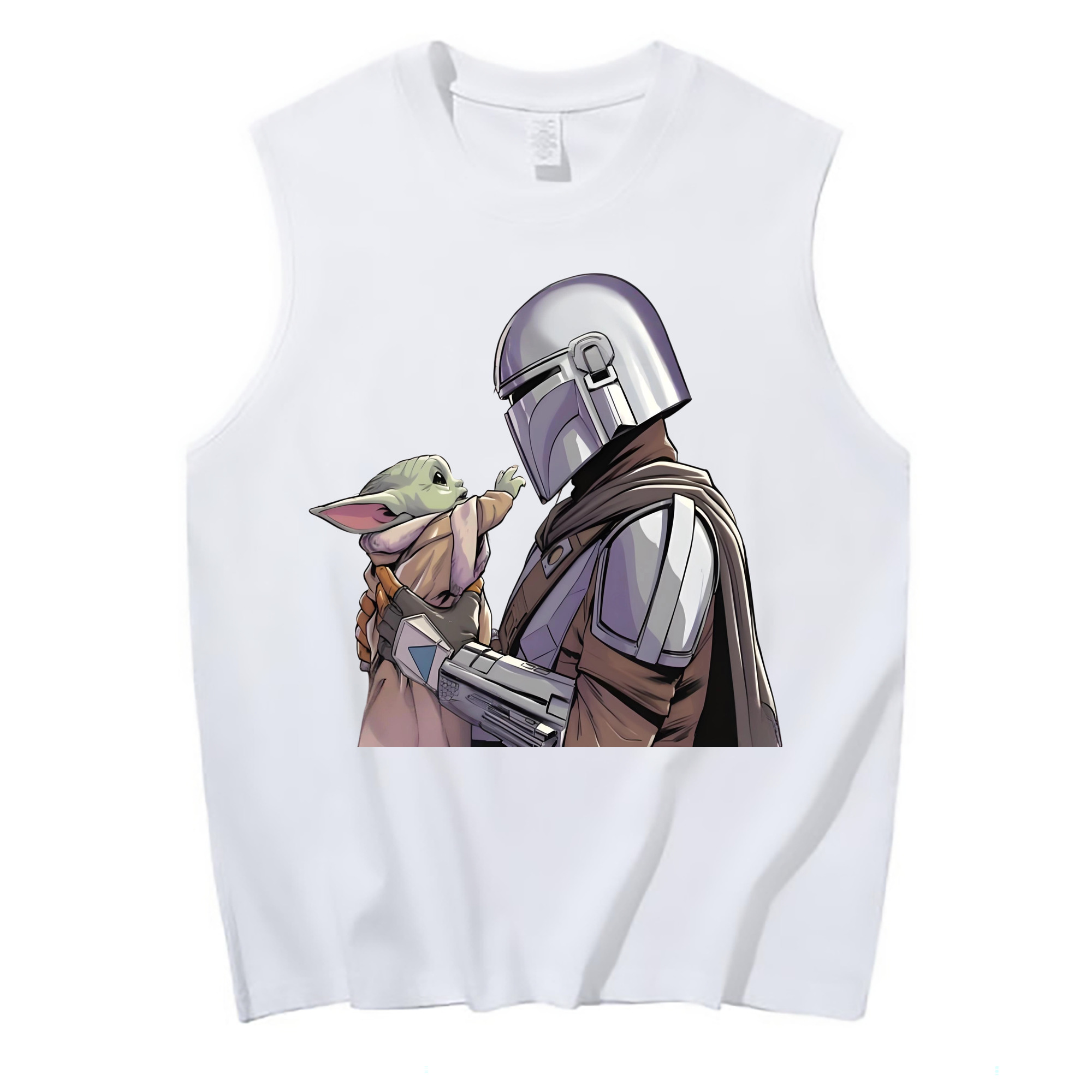 （画像用） スター・ウォーズ Star Wars コットン100％タンクトップ（フロントプリント）