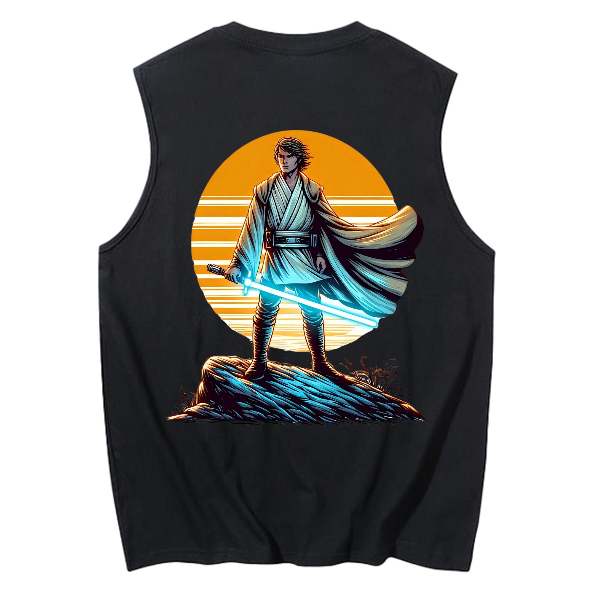 （画像用） スター・ウォーズ Star Wars コットン100％タンクトップ（背面プリント）
