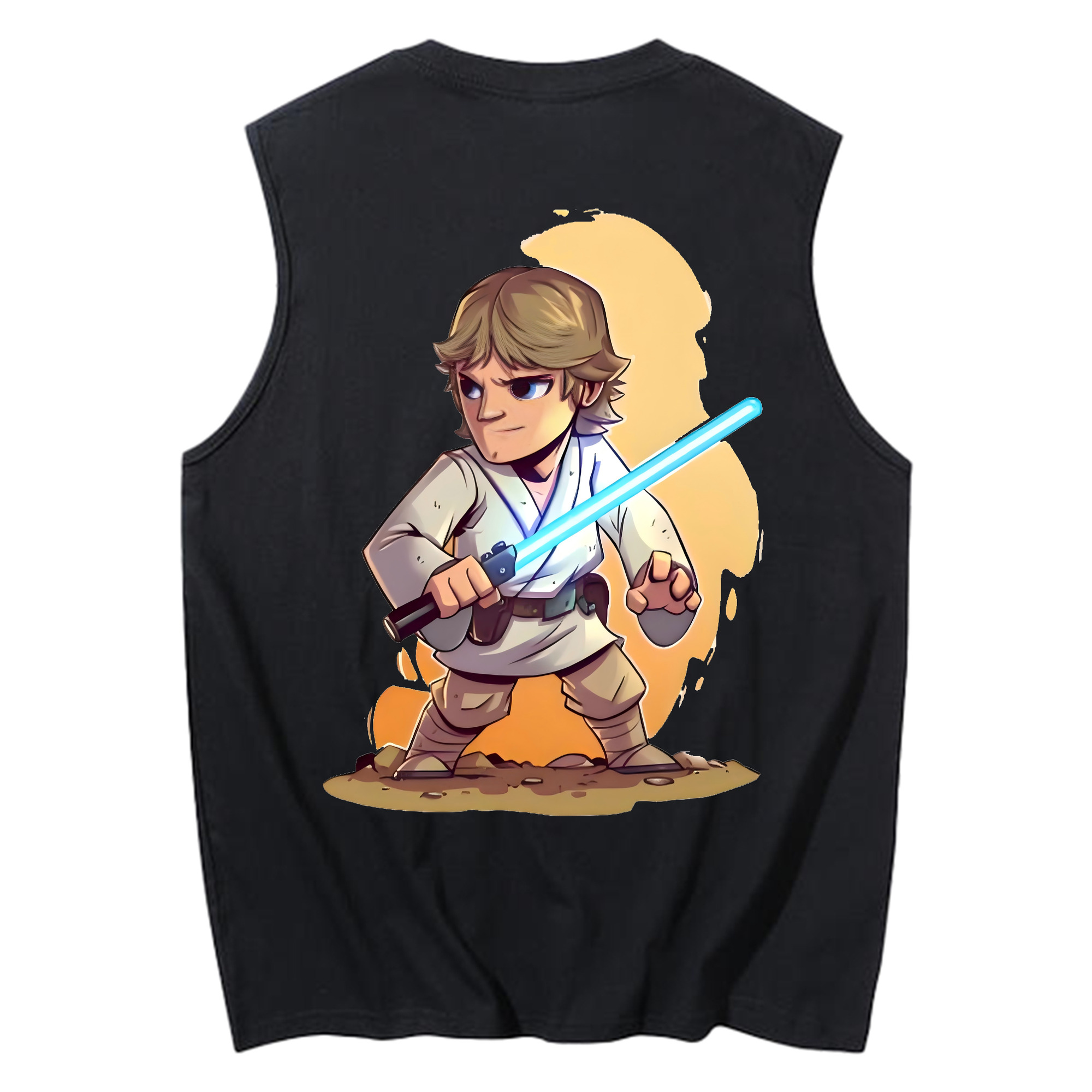 （画像用） スター・ウォーズ Star Wars コットン100％タンクトップ（背面プリント）