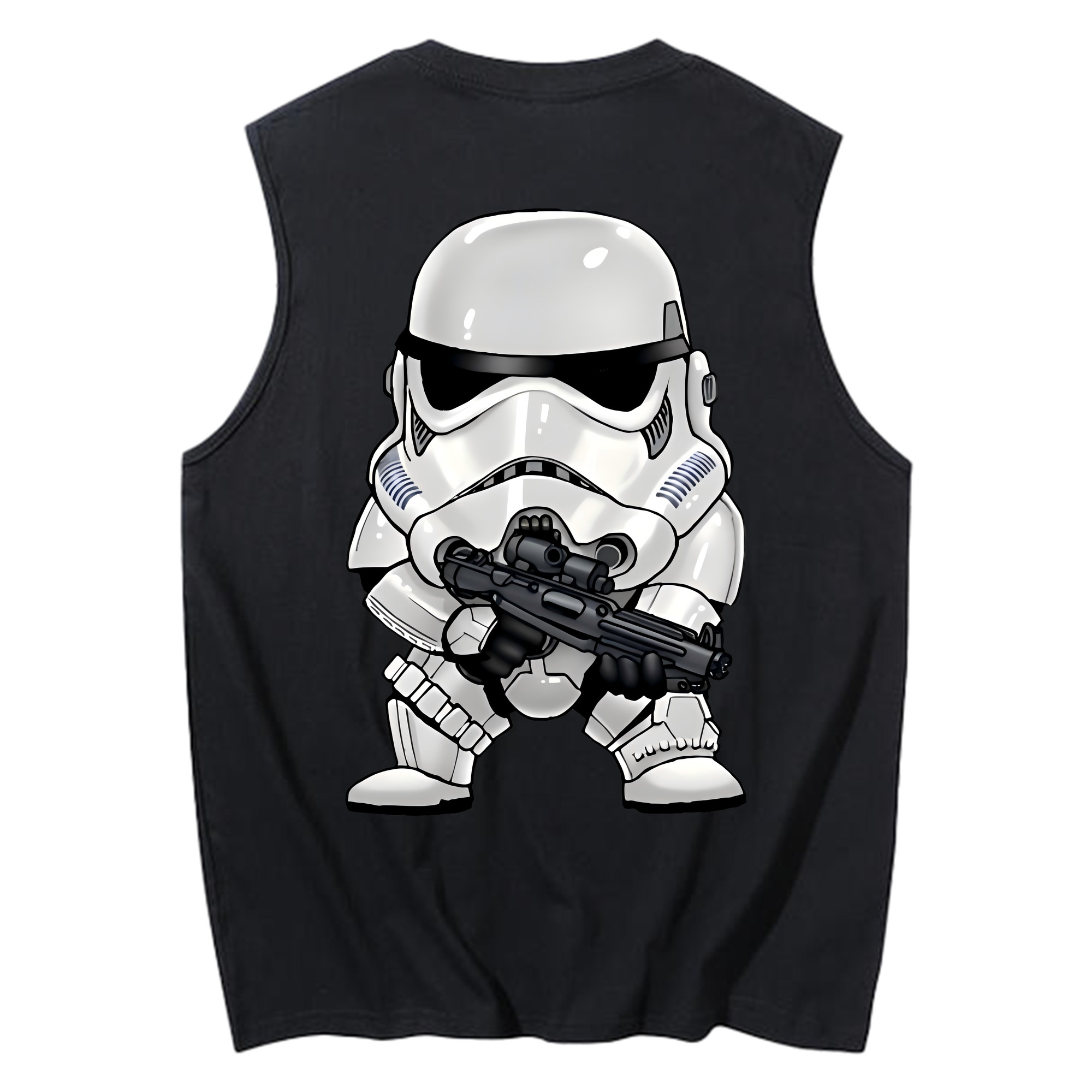 （画像用） スター・ウォーズ Star Wars コットン100％タンクトップ（背面プリント）