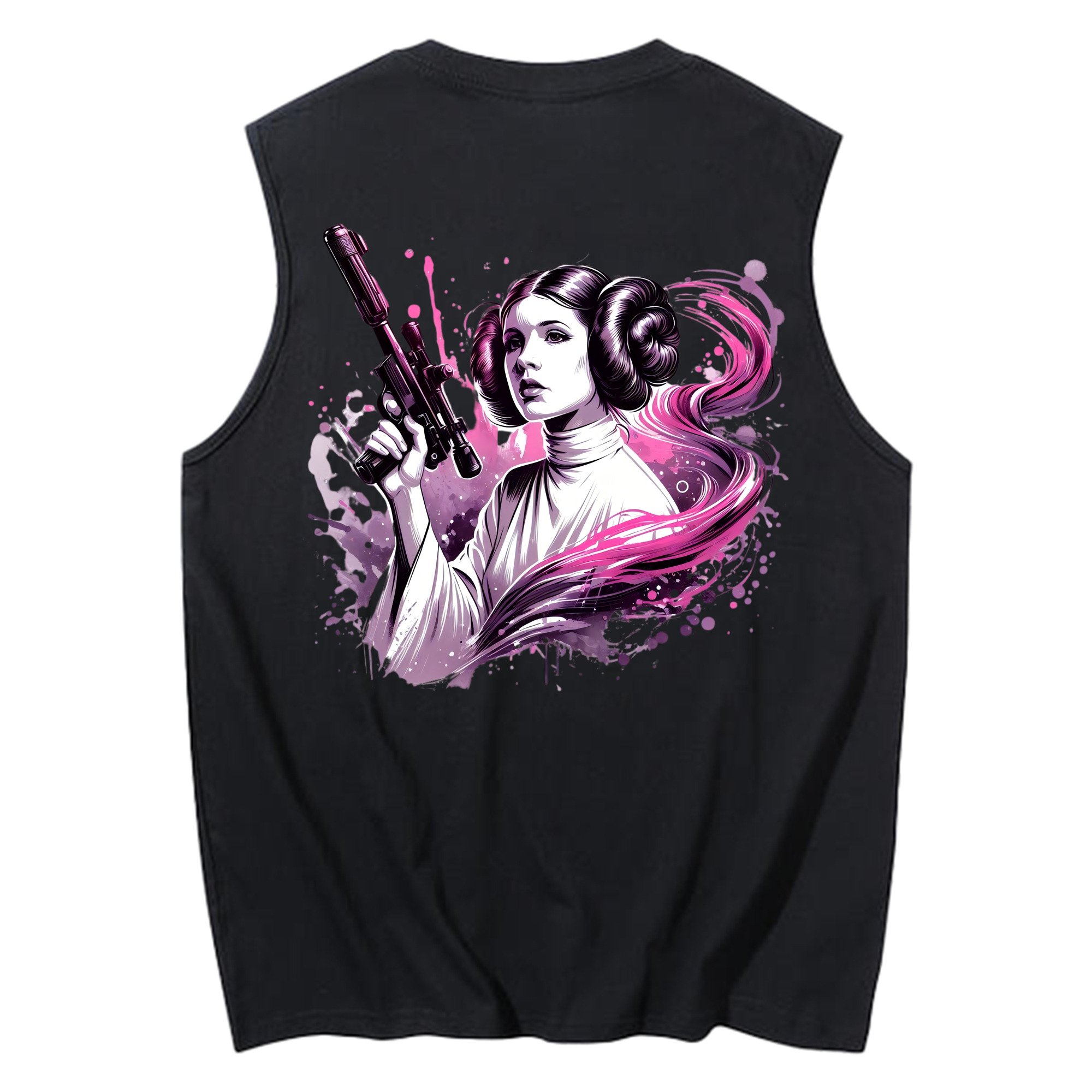 （画像用） スター・ウォーズ Star Wars コットン100％タンクトップ（背面プリント）