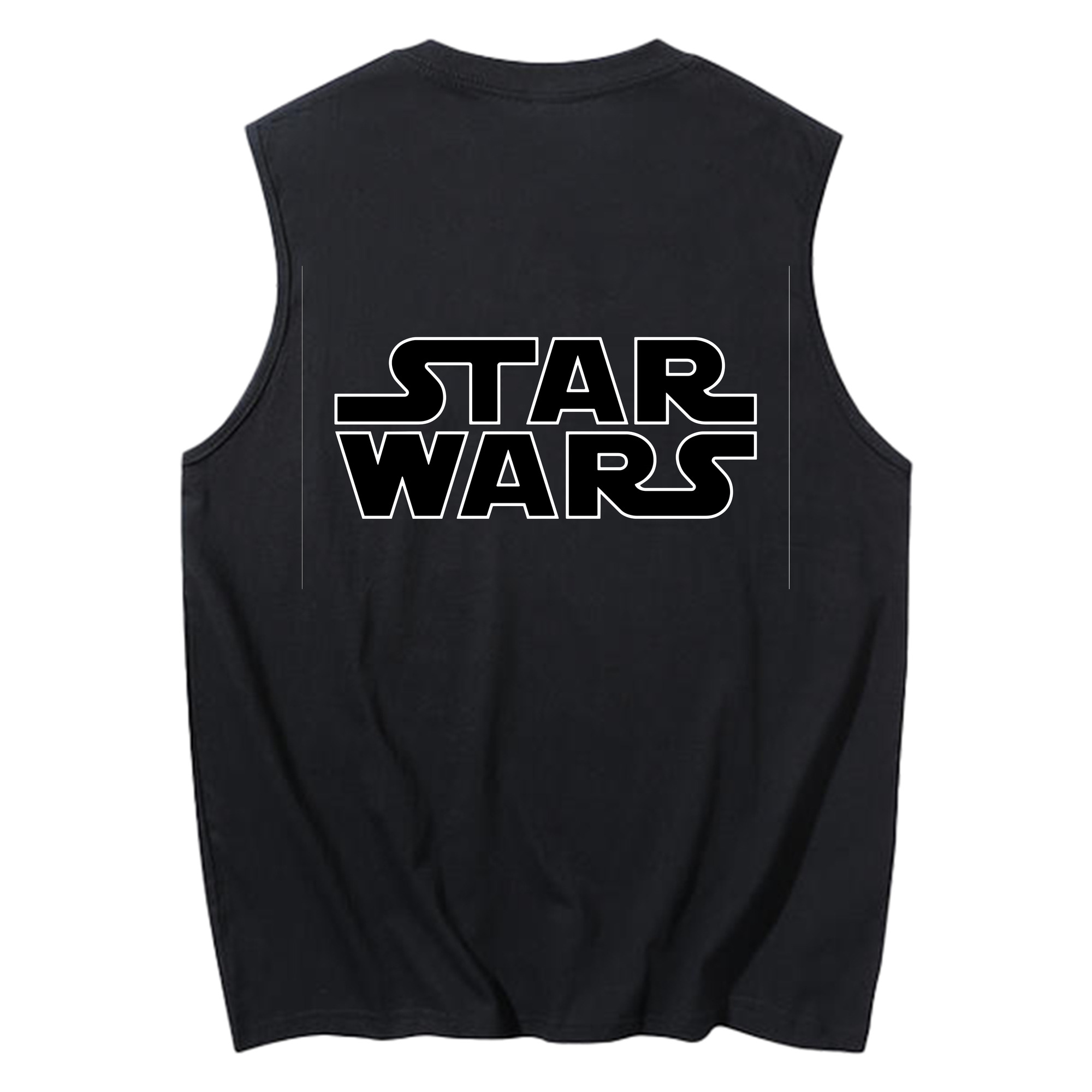 （画像用） スター・ウォーズ Star Wars コットン100％タンクトップ（背面プリント）