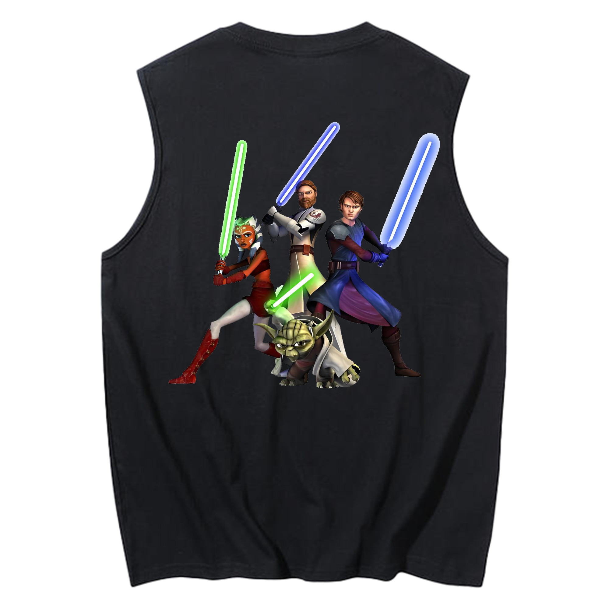 （画像用） スター・ウォーズ Star Wars コットン100％タンクトップ（背面プリント）