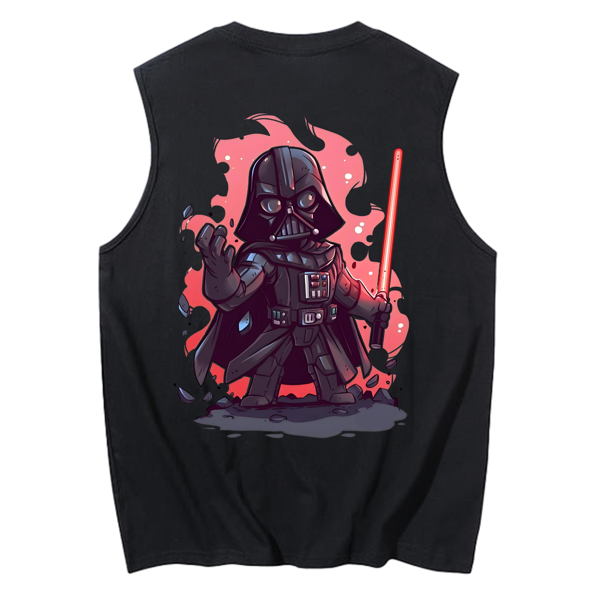（画像用） スター・ウォーズ Star Wars コットン100％タンクトップ（背面プリント）