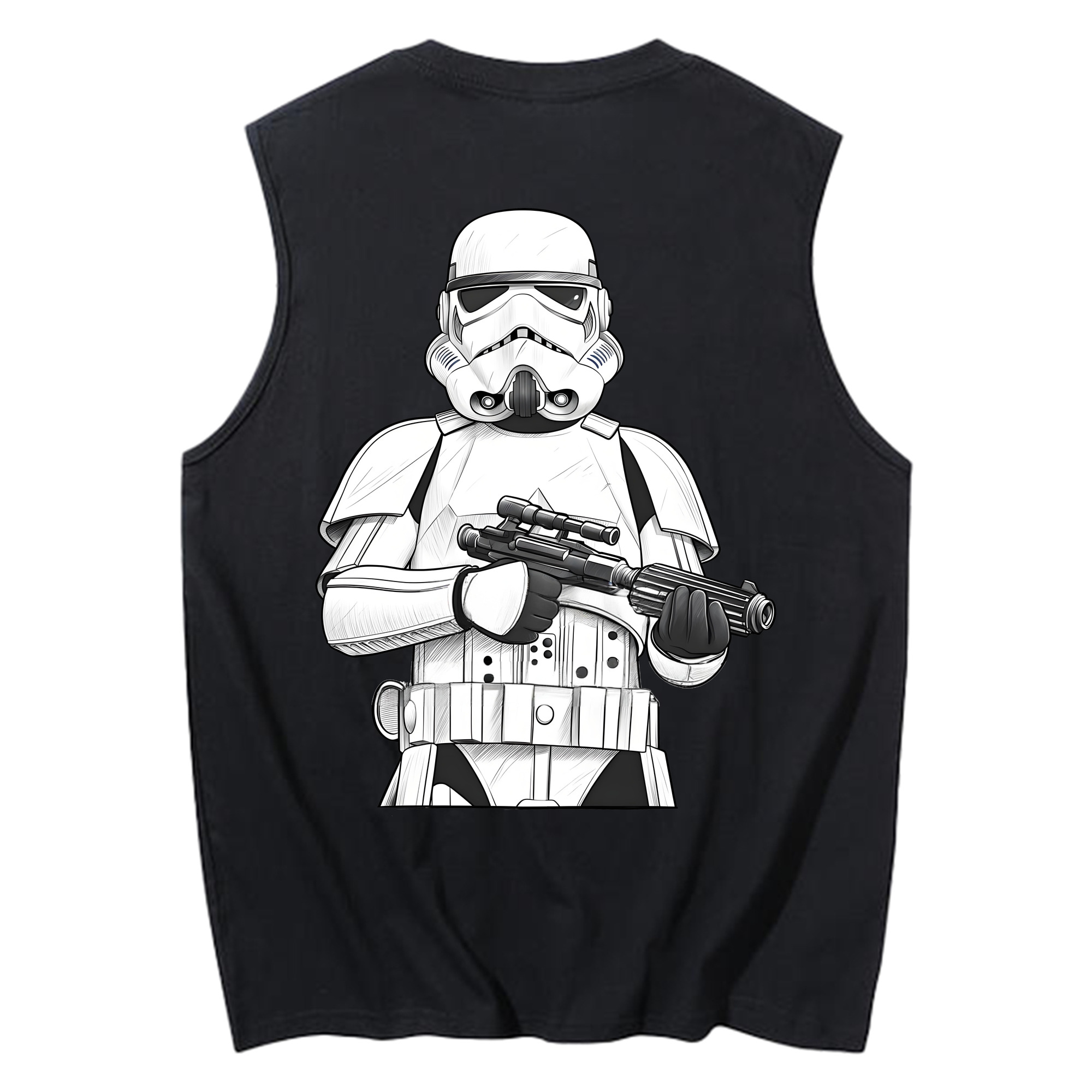 （画像用） スター・ウォーズ Star Wars コットン100％タンクトップ（背面プリント）