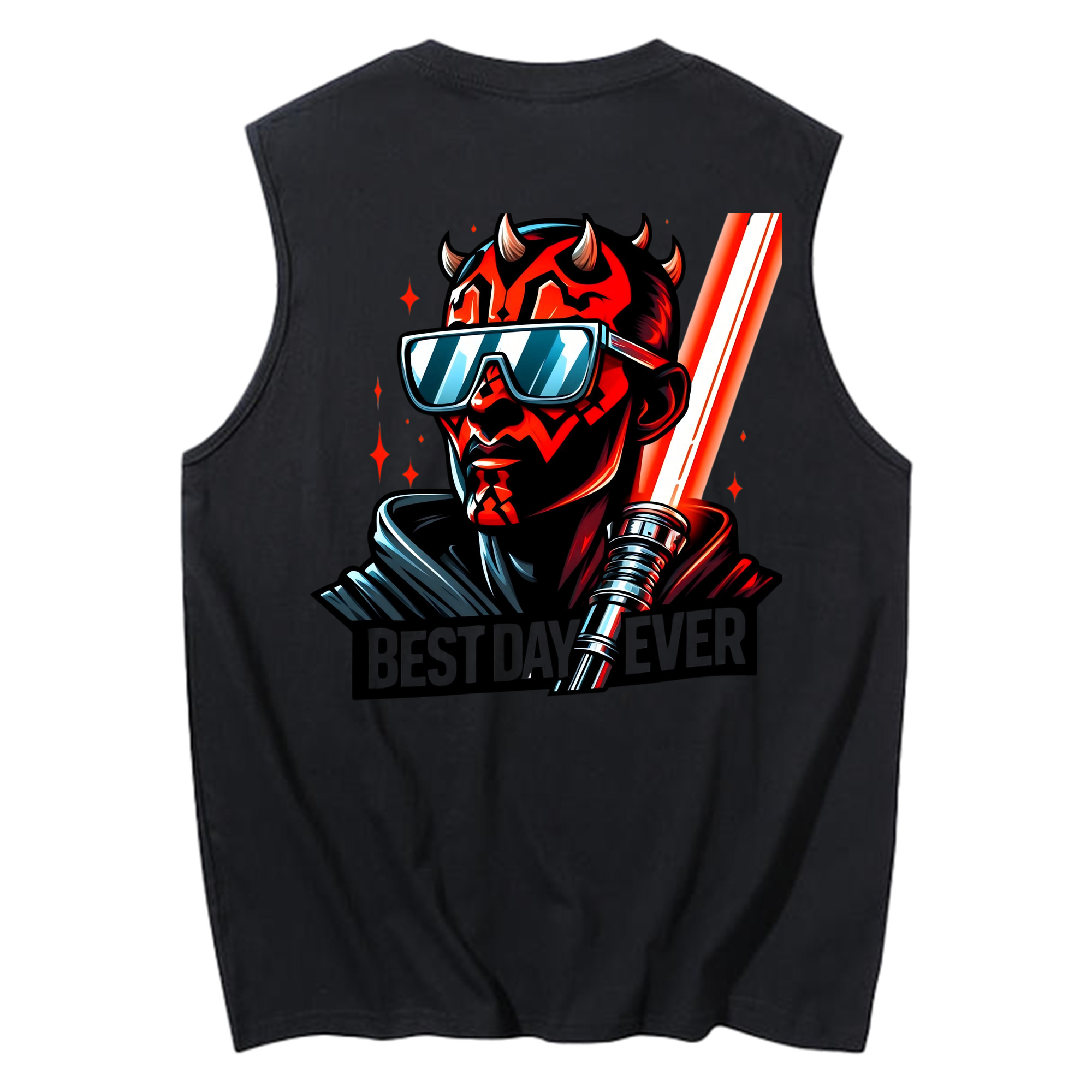 （画像用） スター・ウォーズ Star Wars コットン100％タンクトップ（背面プリント）