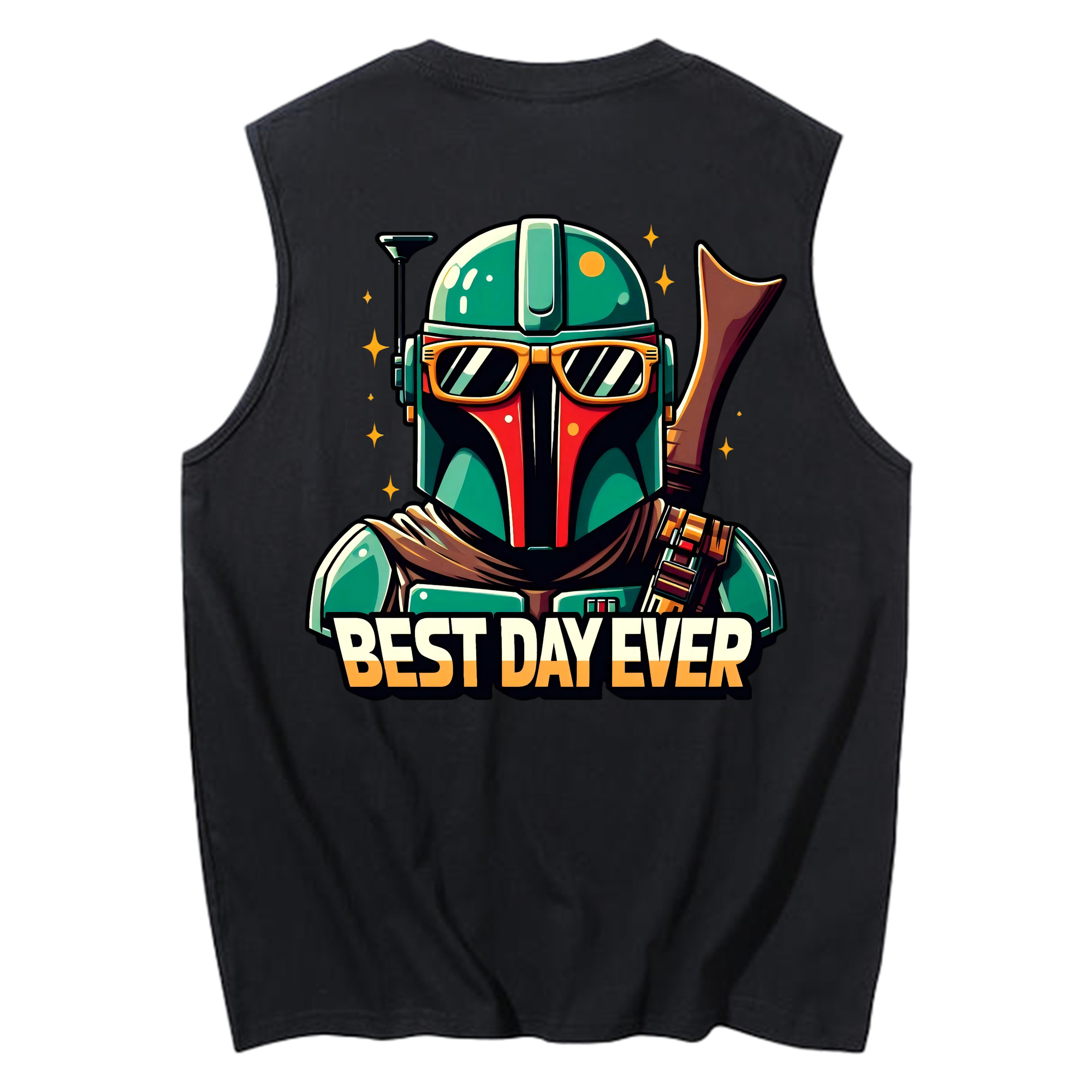 （画像用） スター・ウォーズ Star Wars コットン100％タンクトップ（背面プリント）