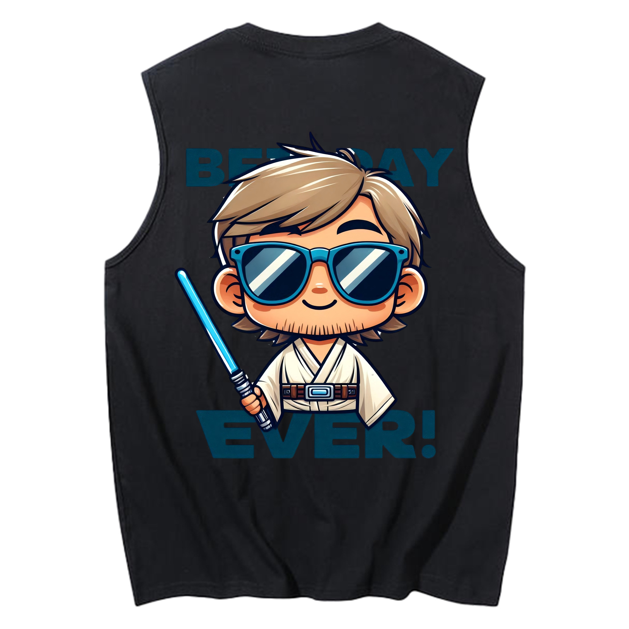 （画像用） スター・ウォーズ Star Wars コットン100％タンクトップ（背面プリント）