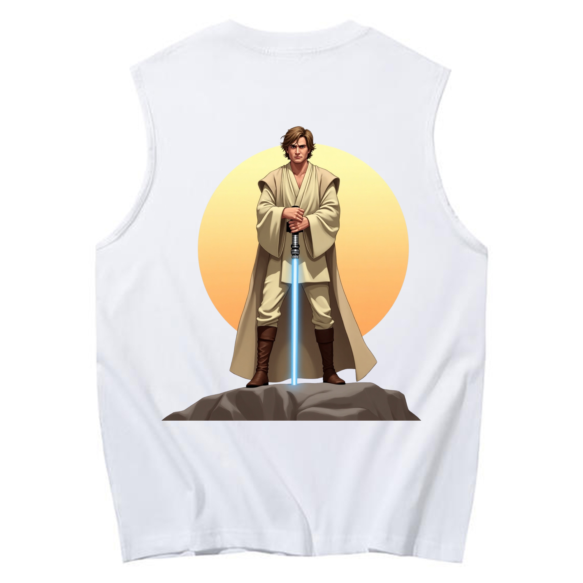 （画像用） スター・ウォーズ Star Wars コットン100％タンクトップ（背面プリント）
