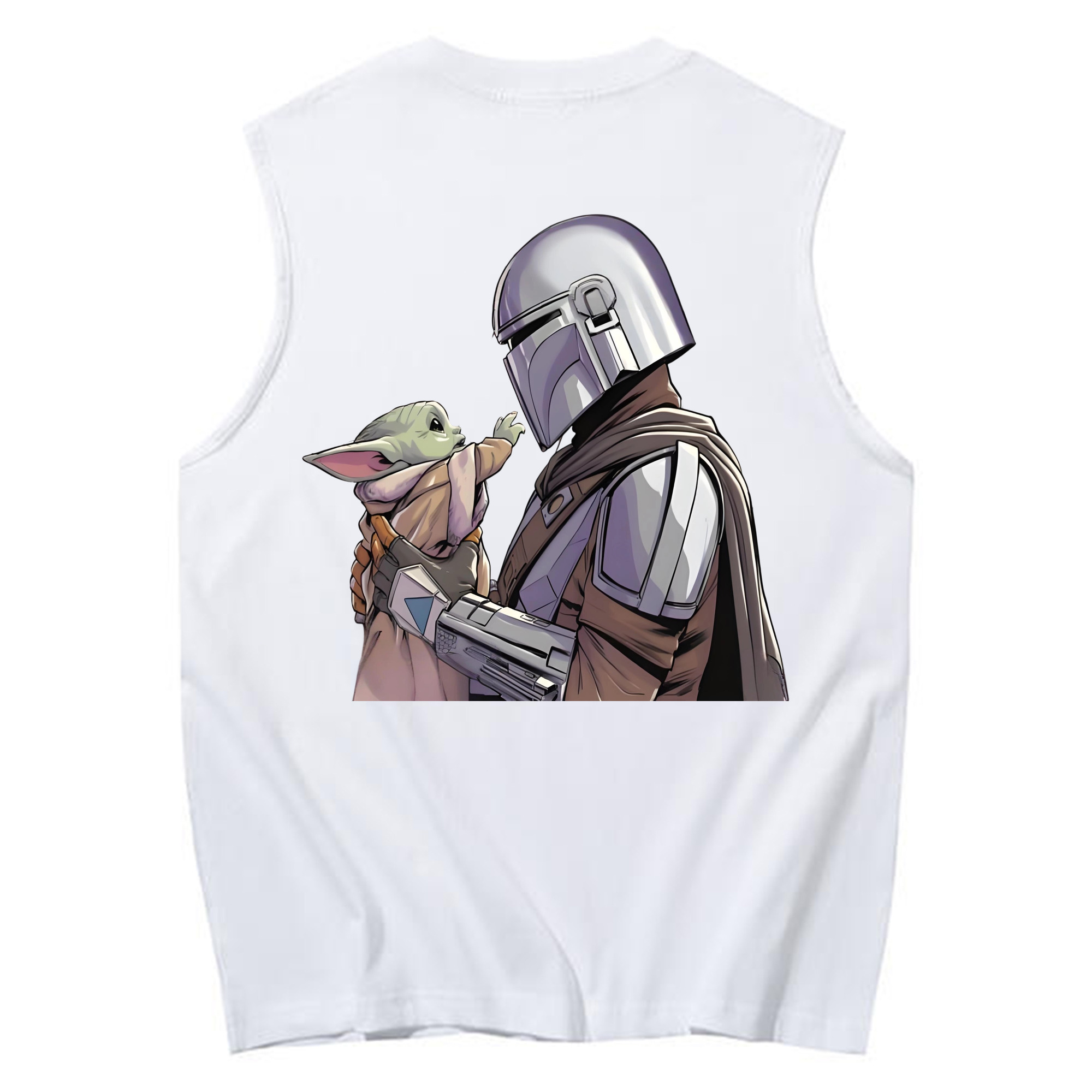 （画像用） スター・ウォーズ Star Wars コットン100％タンクトップ（背面プリント）