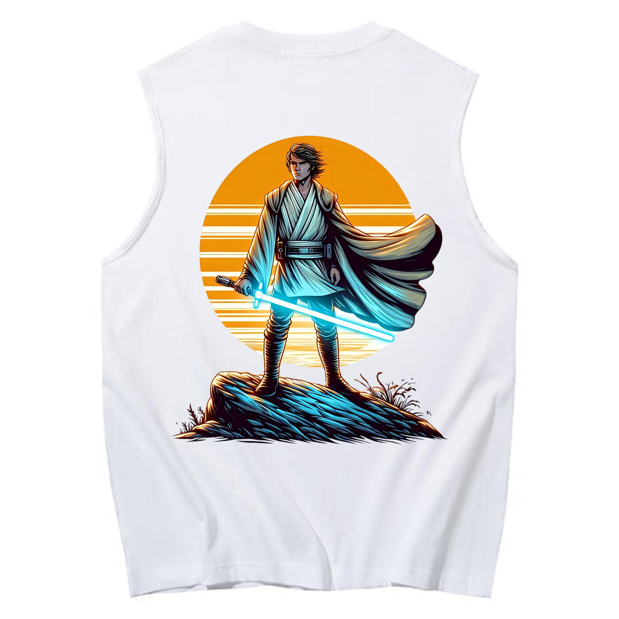 （画像用） スター・ウォーズ Star Wars コットン100％タンクトップ（背面プリント）