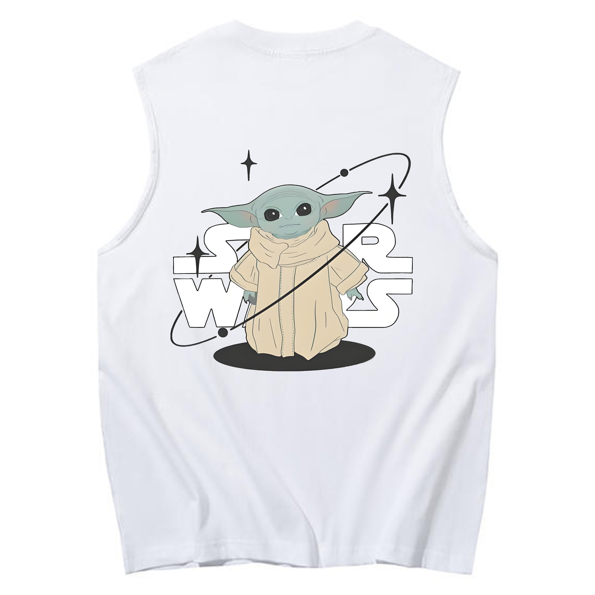 （画像用） スター・ウォーズ Star Wars コットン100％タンクトップ（背面プリント）