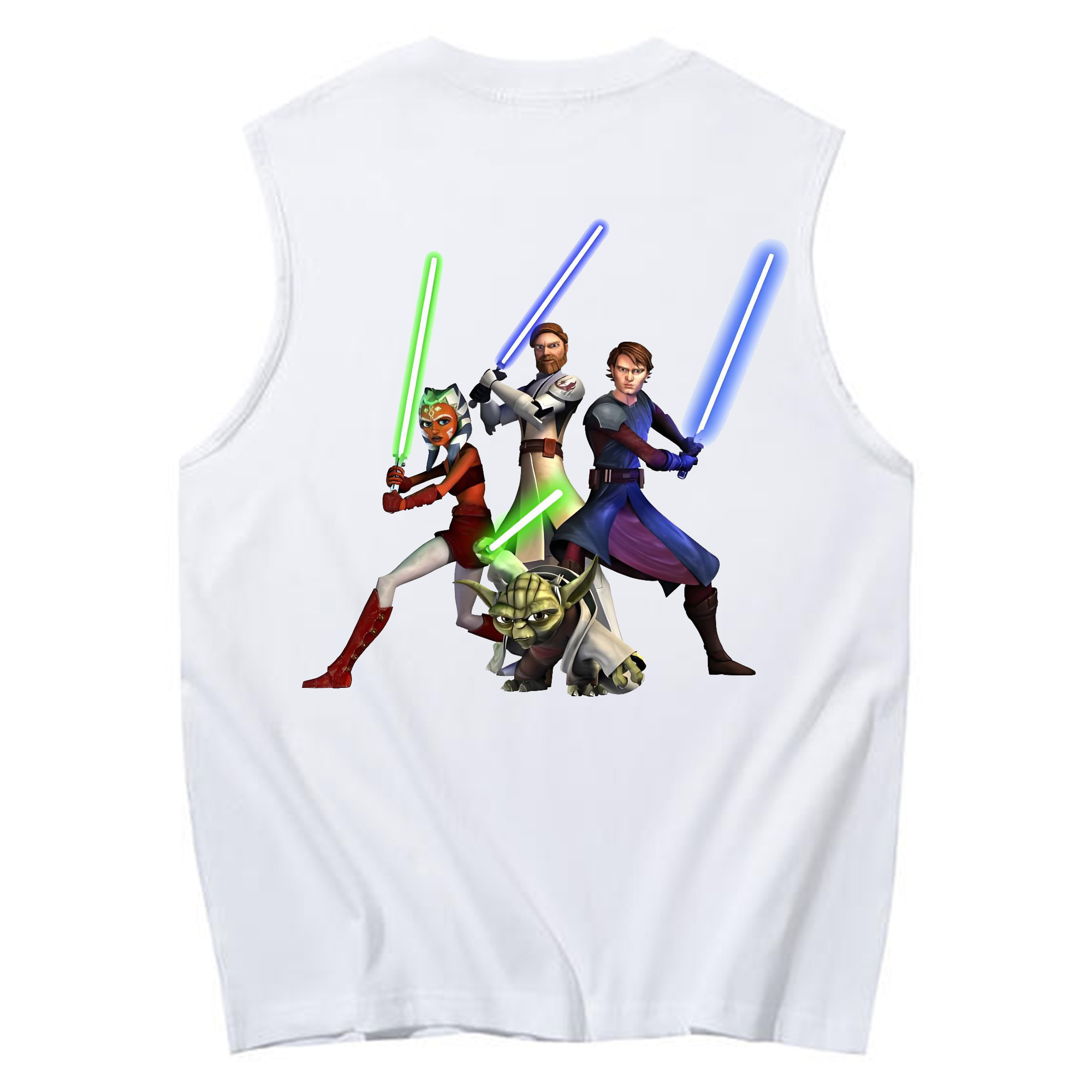 （画像用） スター・ウォーズ Star Wars コットン100％タンクトップ（背面プリント）