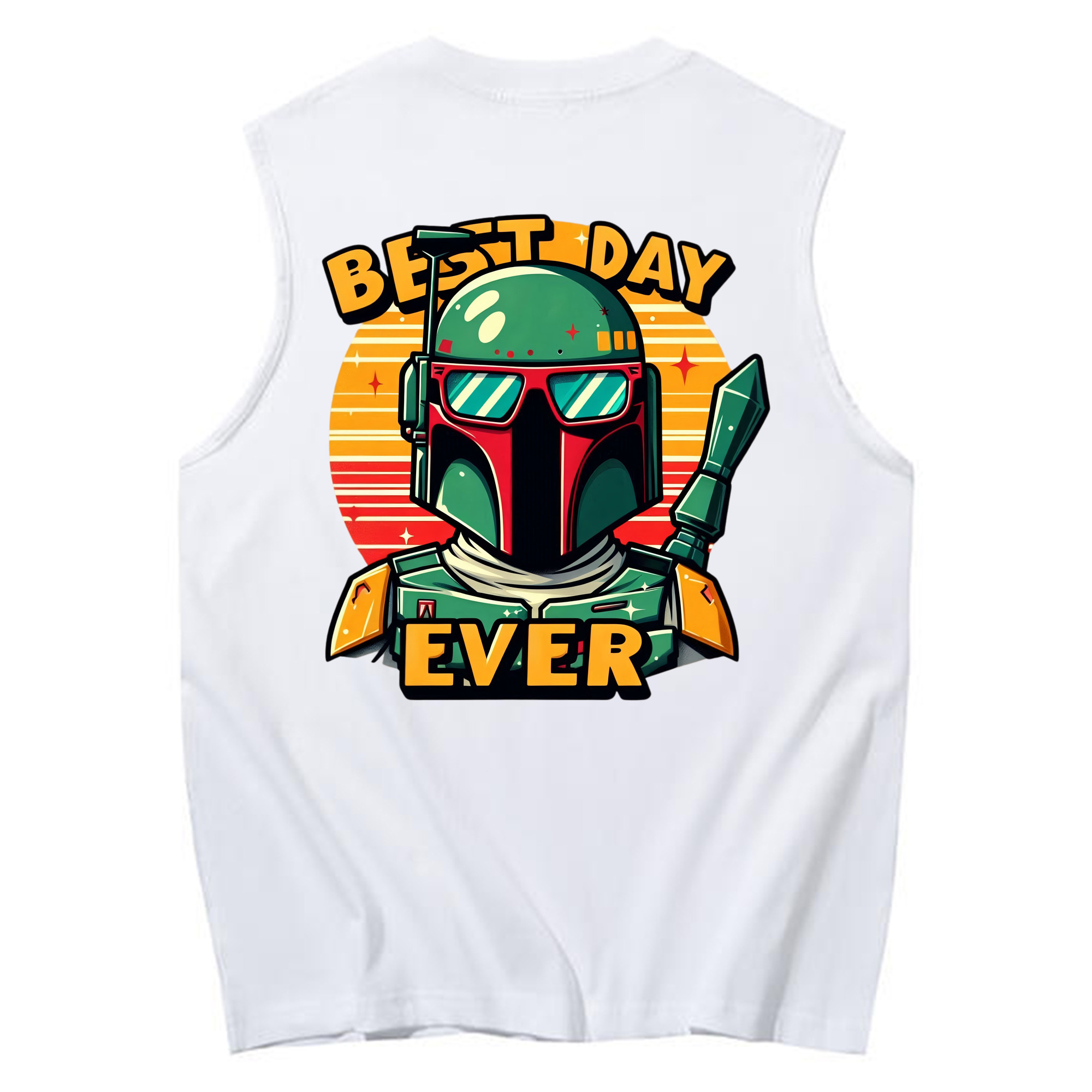 （画像用） スター・ウォーズ Star Wars コットン100％タンクトップ（背面プリント）