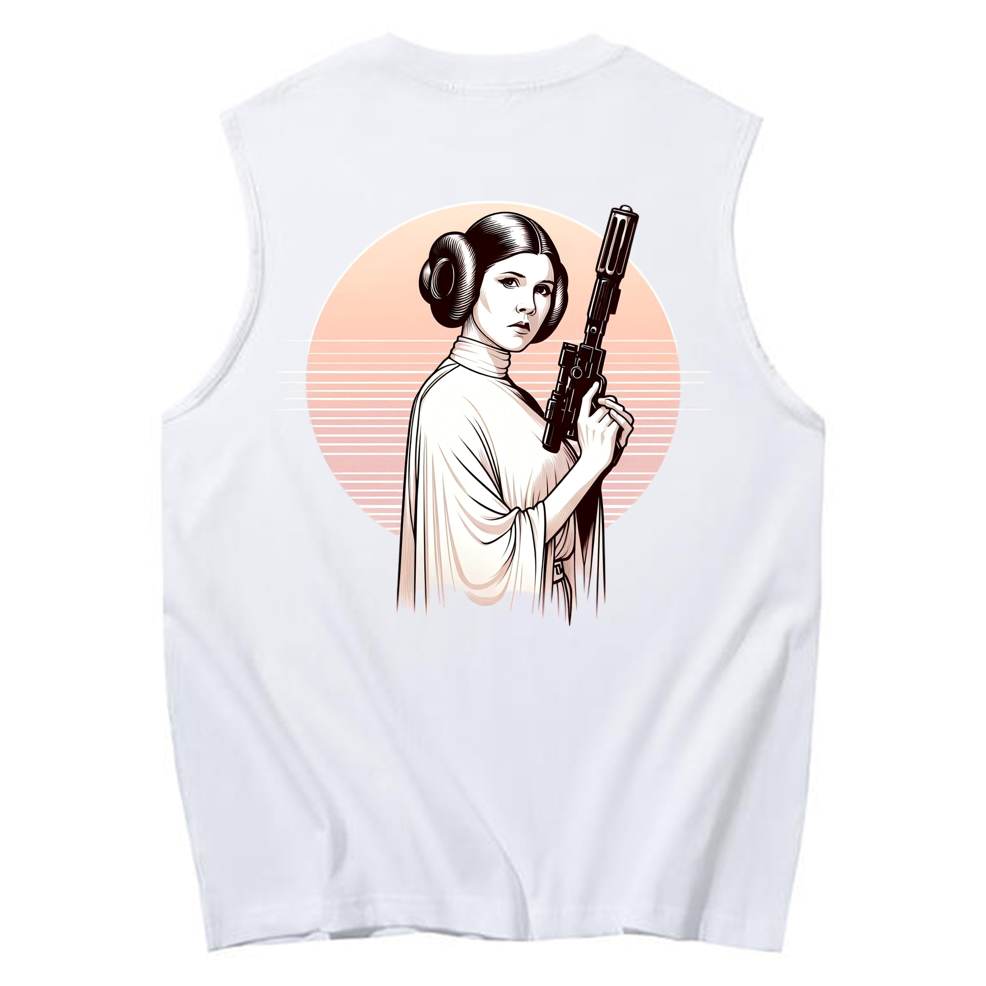 （画像用） スター・ウォーズ Star Wars コットン100％タンクトップ（背面プリント）
