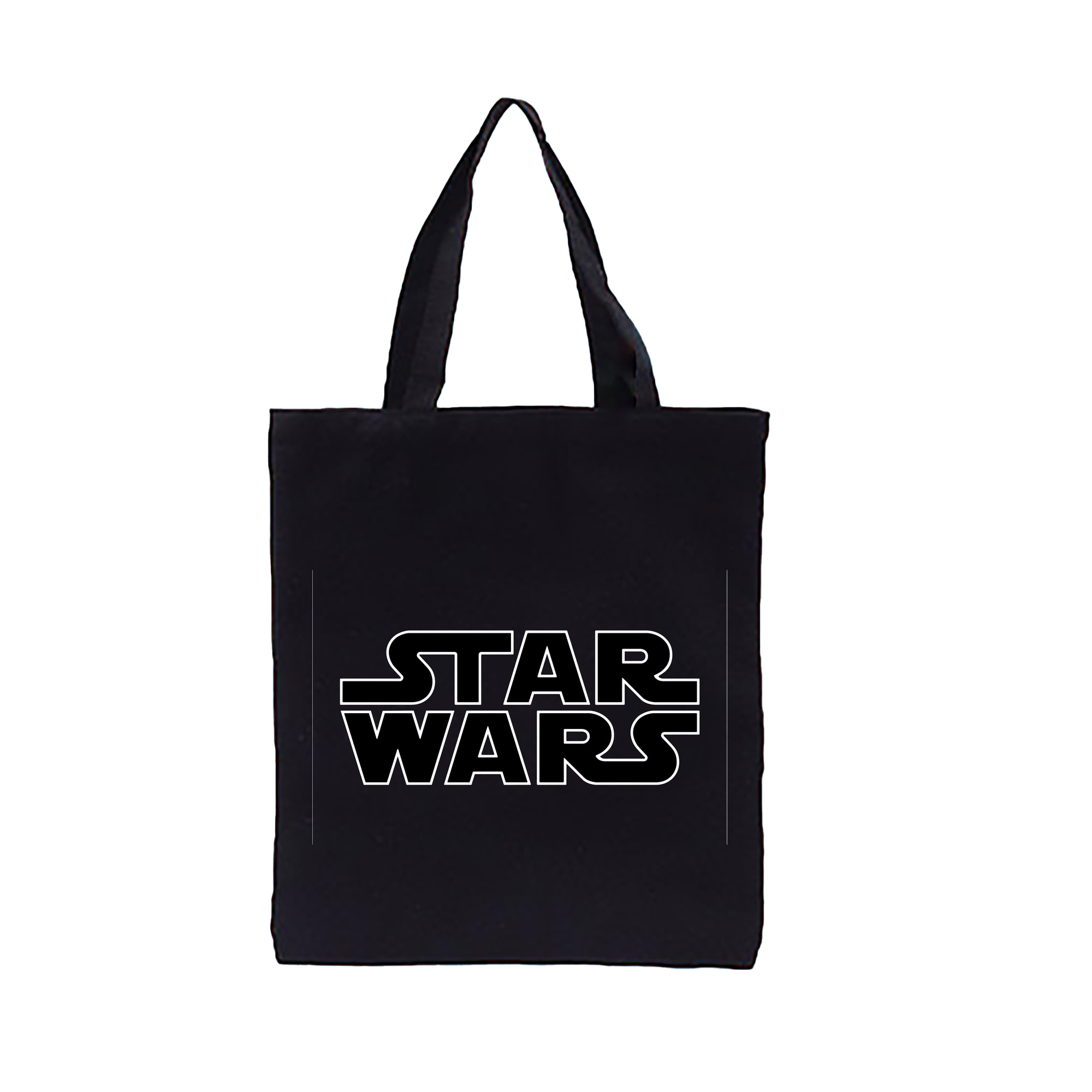 （画像用） スター・ウォーズ Star Wars 縦型キャンバス生地手提げバッグ　トートバッグ