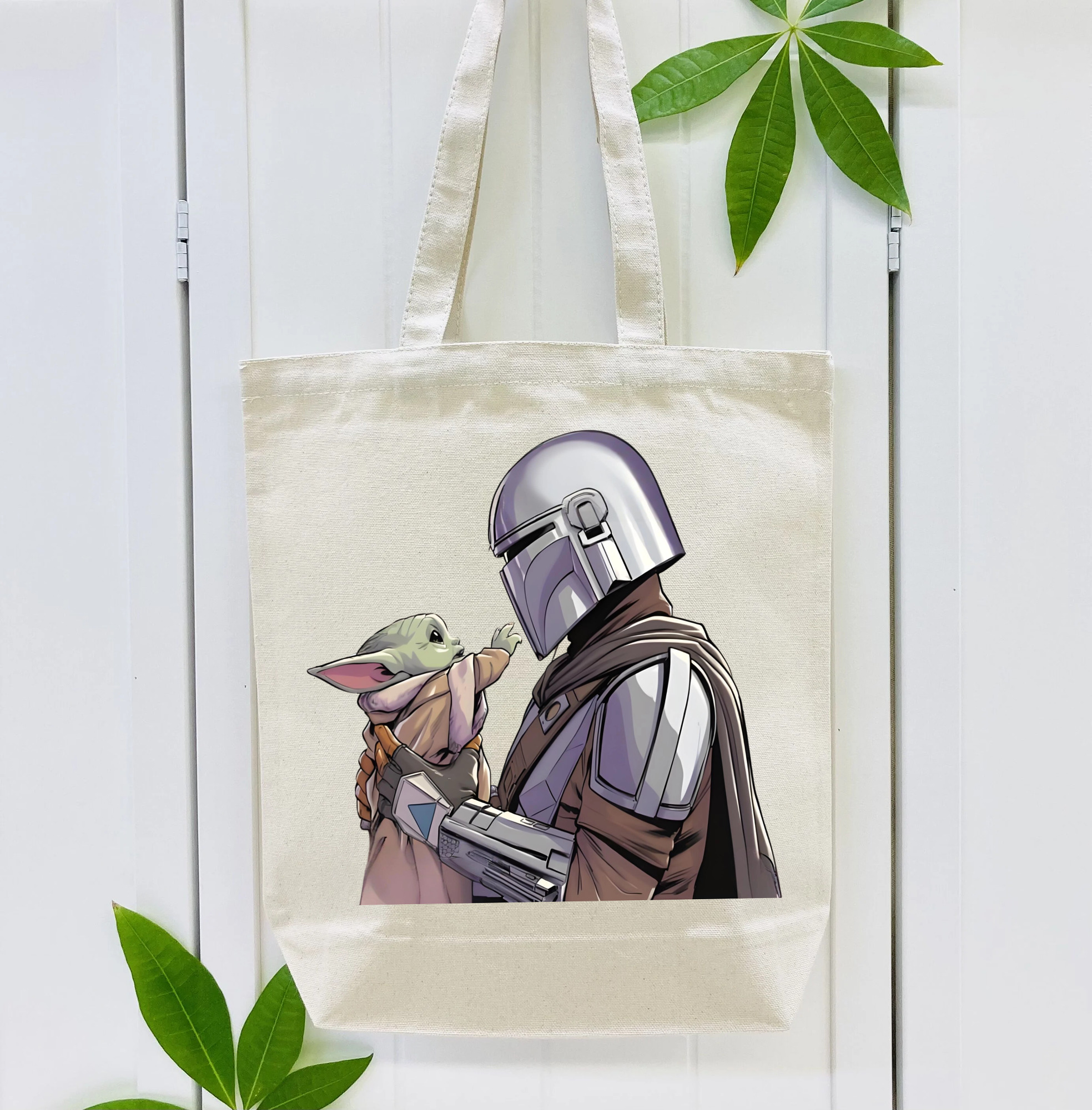 スター・ウォーズ Star Wars 縦型キャンバス生地手提げバッグ　トートバッグ