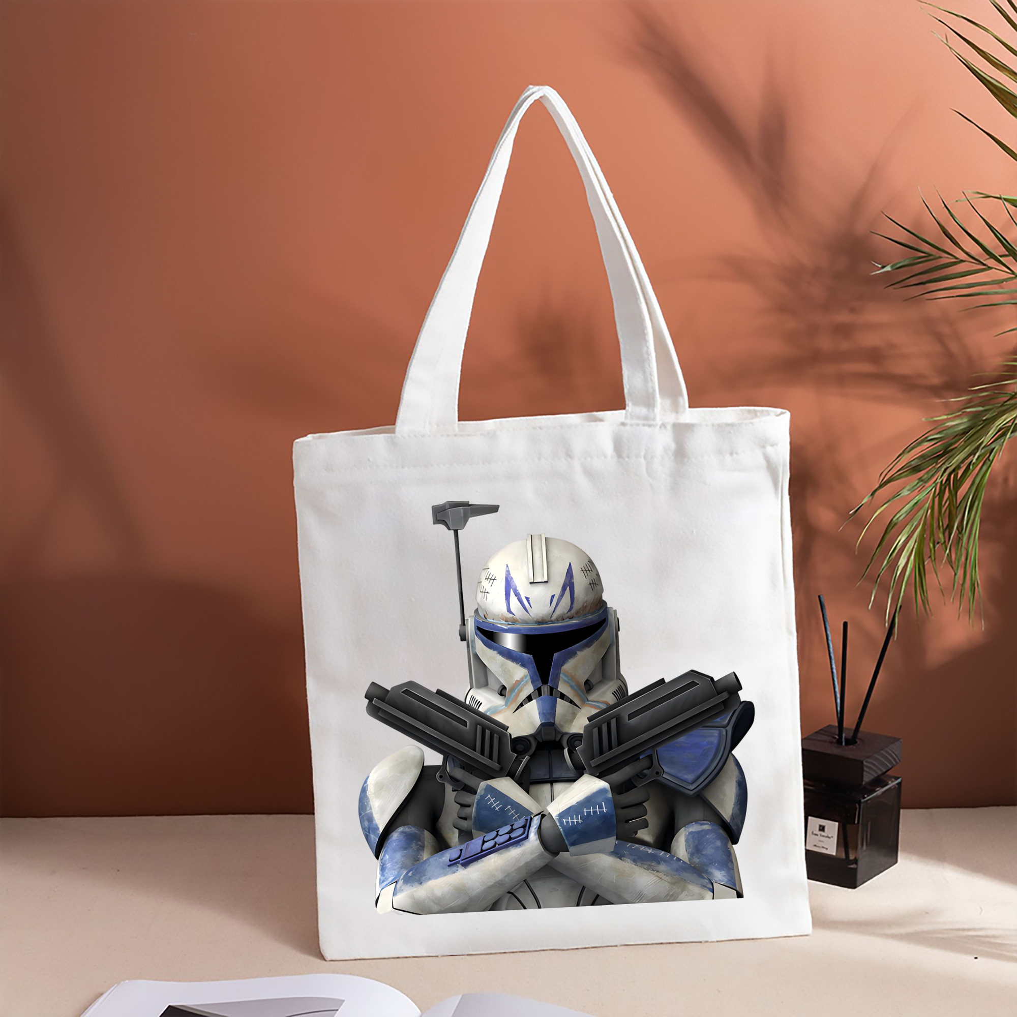 スター・ウォーズ Star Wars 縦型キャンバス生地手提げバッグ　トートバッグ