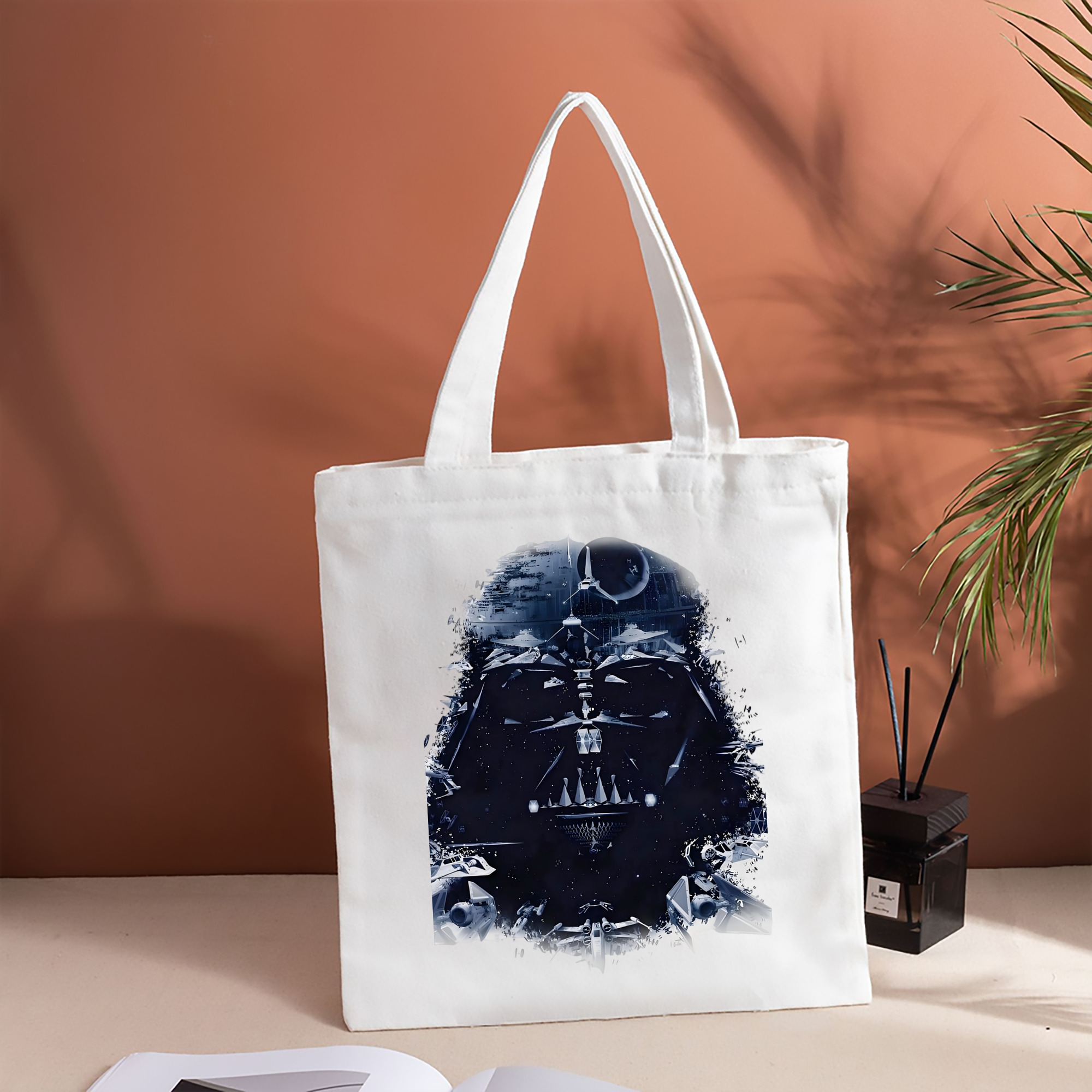 スター・ウォーズ Star Wars 縦型キャンバス生地手提げバッグ　トートバッグ