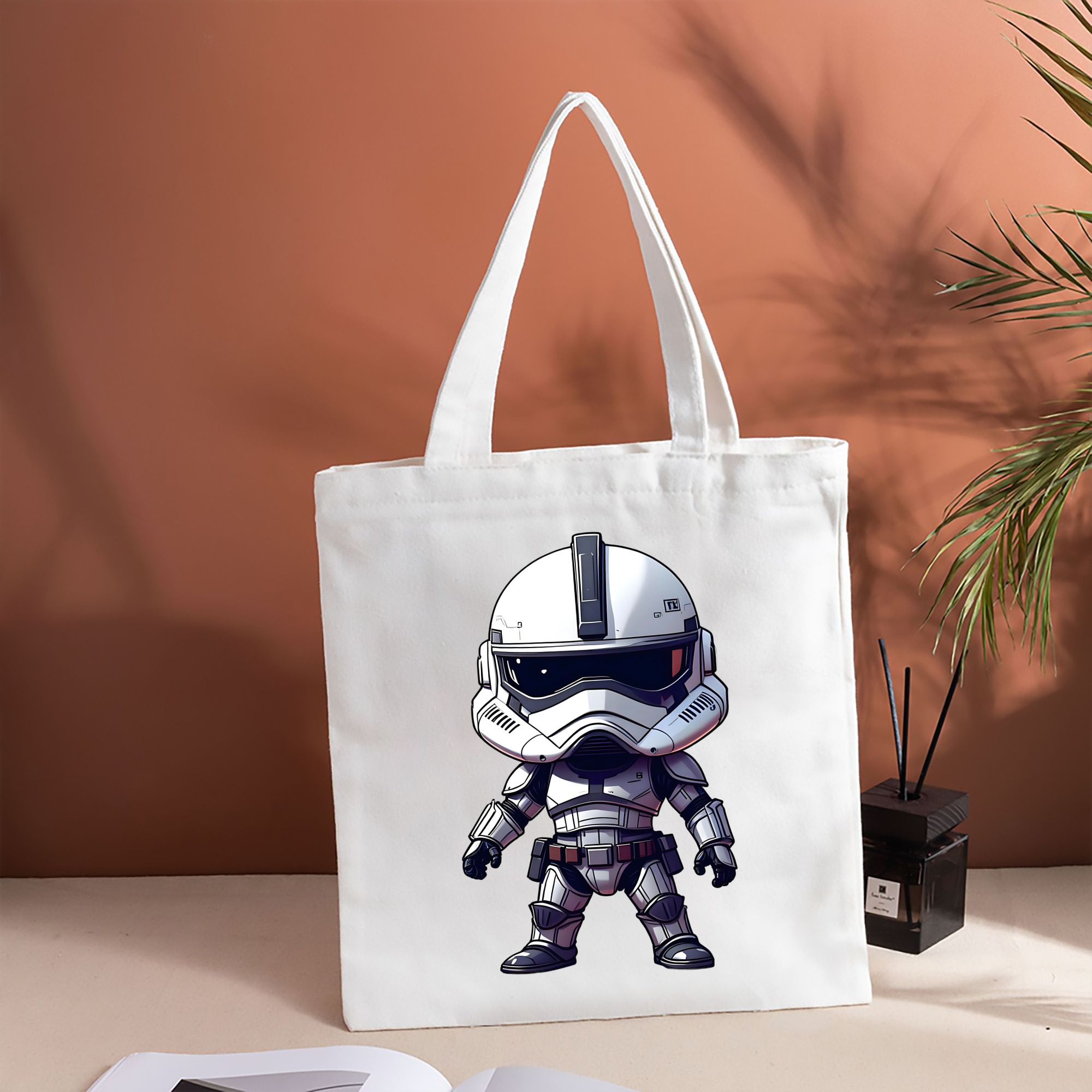 スター・ウォーズ Star Wars 縦型キャンバス生地手提げバッグ　トートバッグ