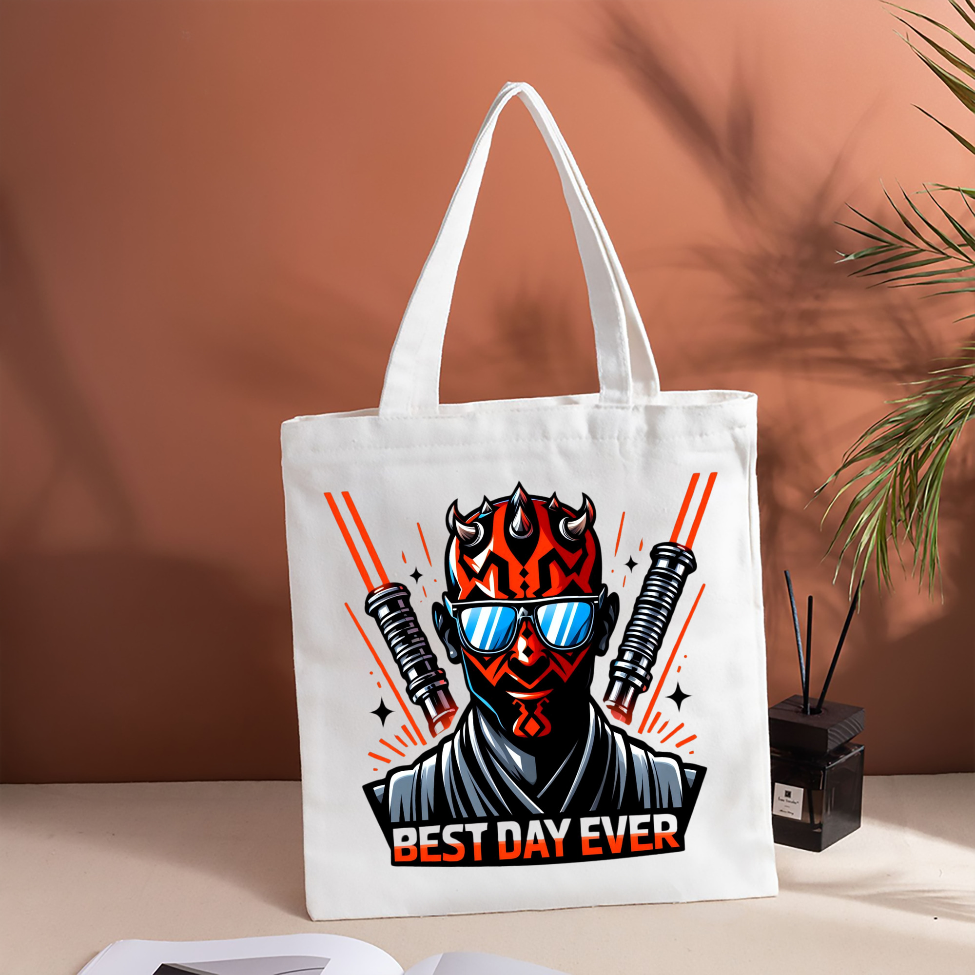 スター・ウォーズ Star Wars 縦型キャンバス生地手提げバッグ　トートバッグ