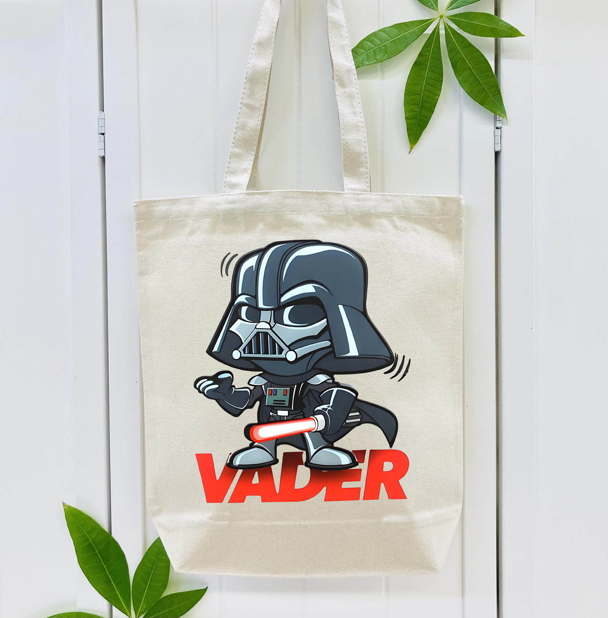 スター・ウォーズ Star Wars 縦型キャンバス生地手提げバッグ　トートバッグ