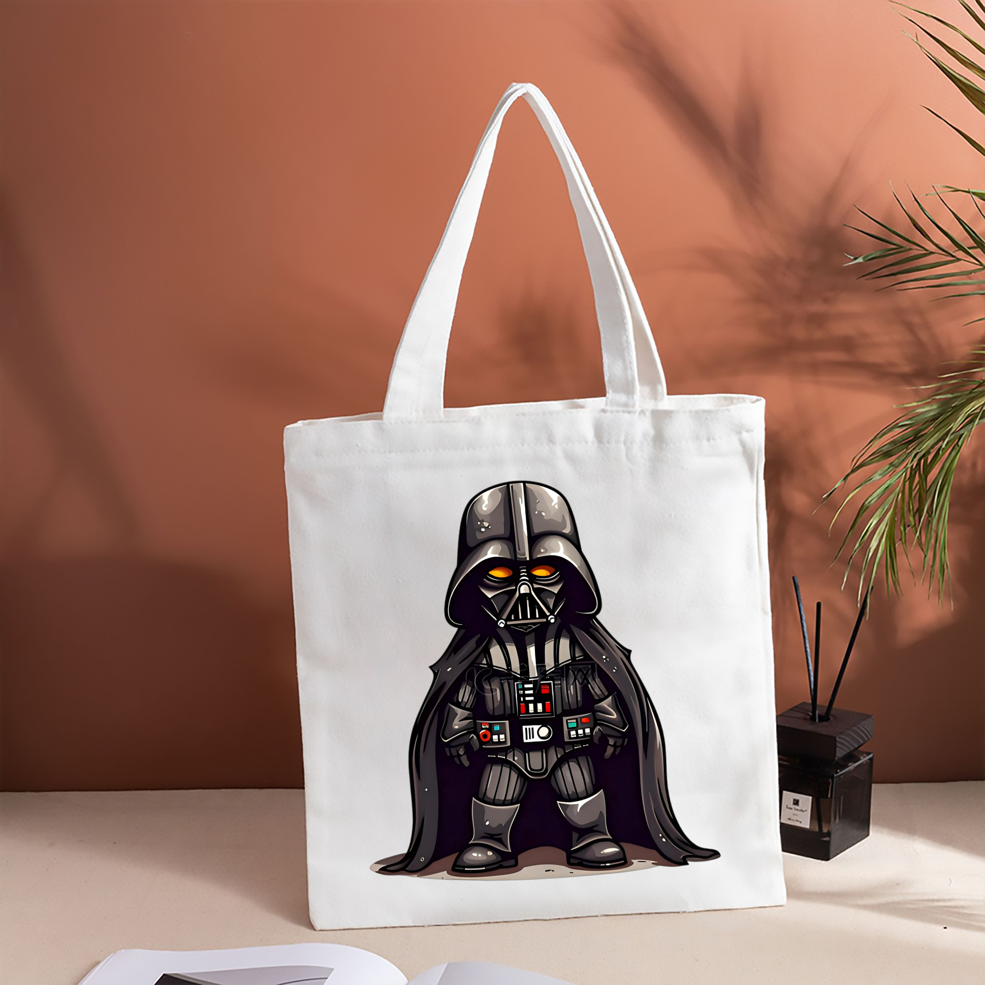 スター・ウォーズ Star Wars 縦型キャンバス生地手提げバッグ　トートバッグ