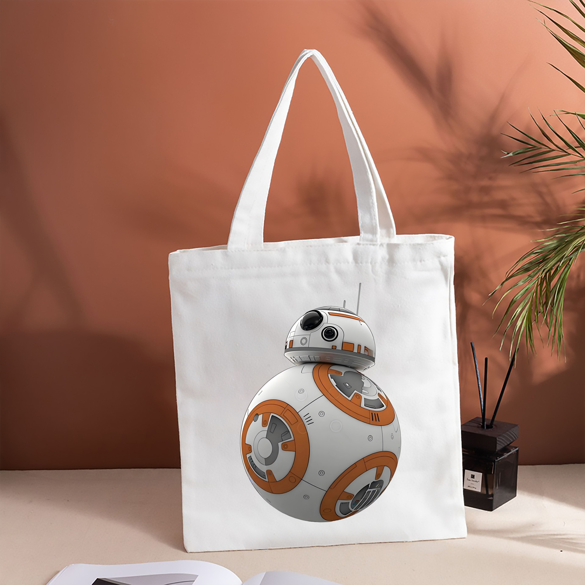 スター・ウォーズ Star Wars 縦型キャンバス生地手提げバッグ　トートバッグ
