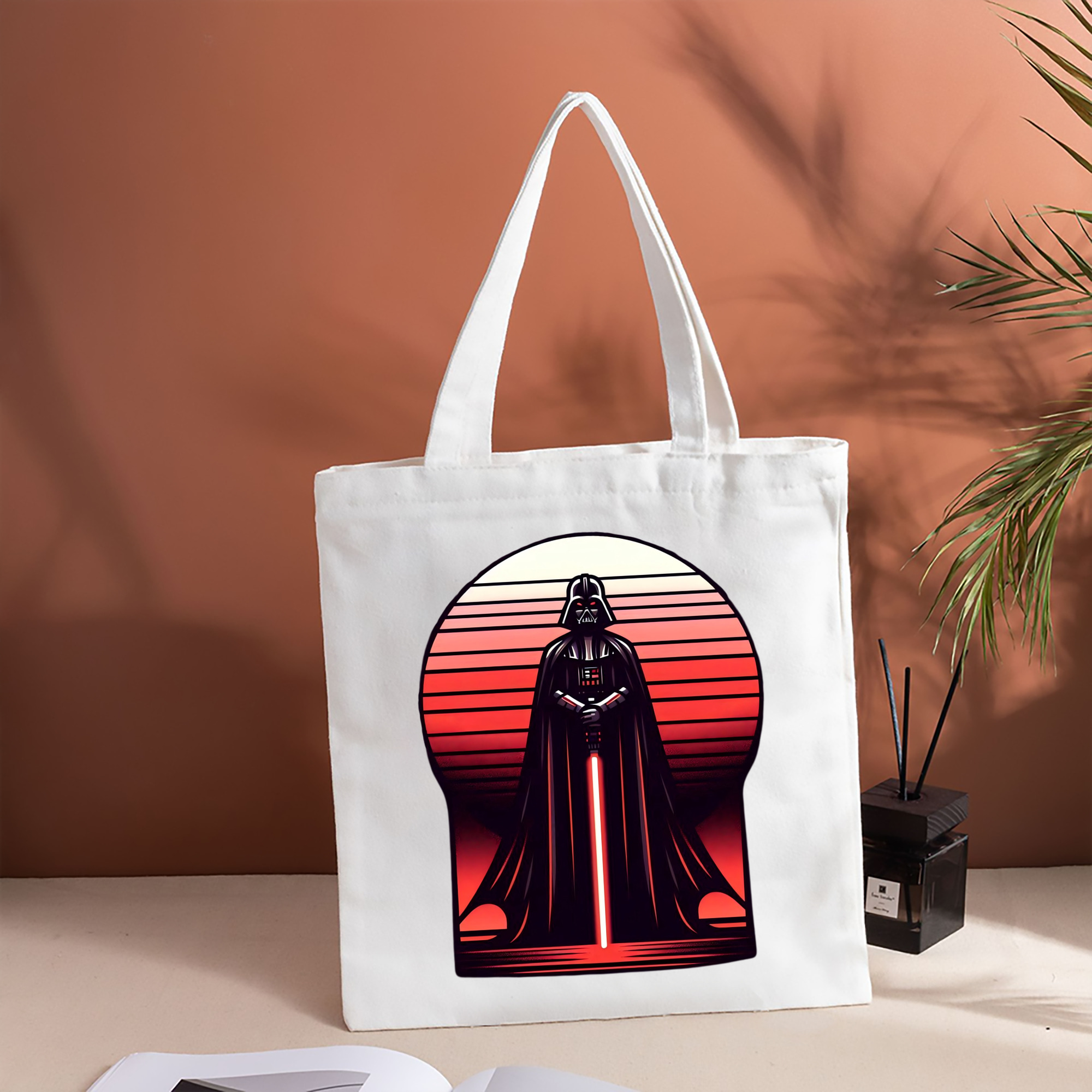 スター・ウォーズ Star Wars 縦型キャンバス生地手提げバッグ　トートバッグ