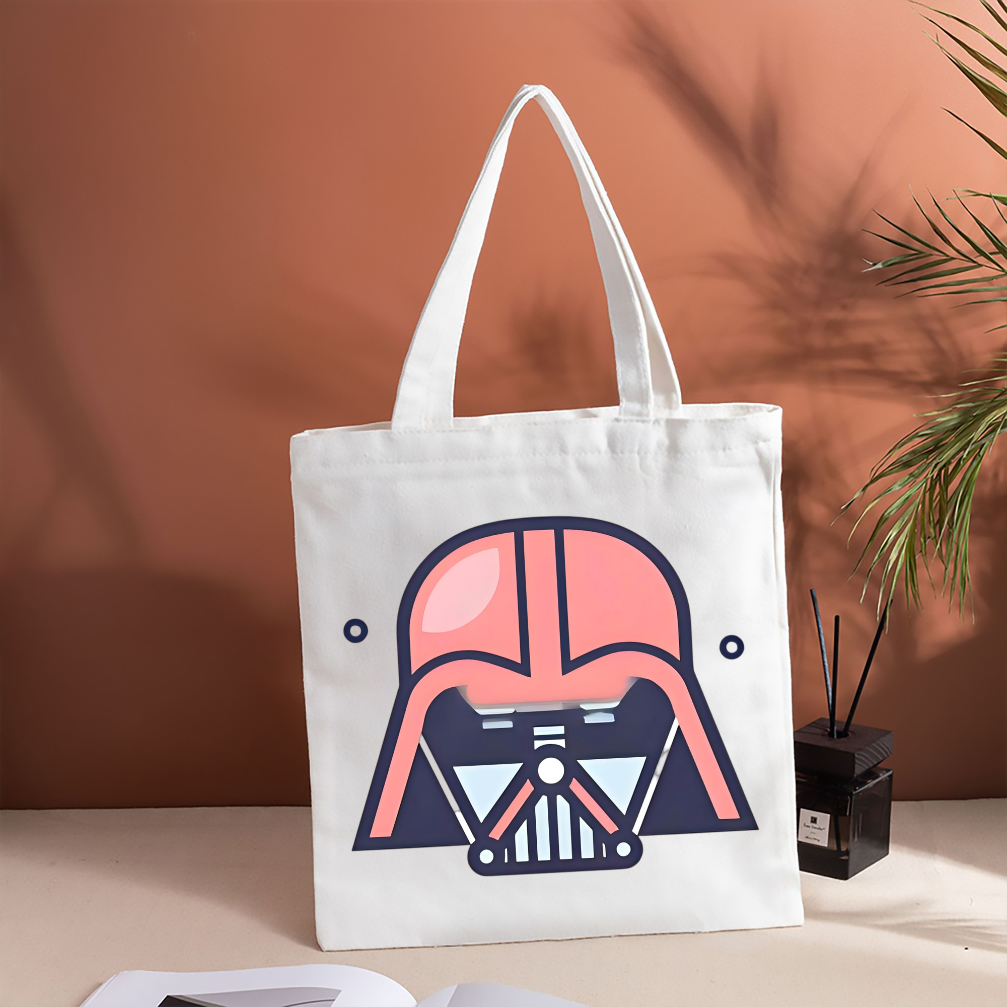 スター・ウォーズ Star Wars 縦型キャンバス生地手提げバッグ　トートバッグ