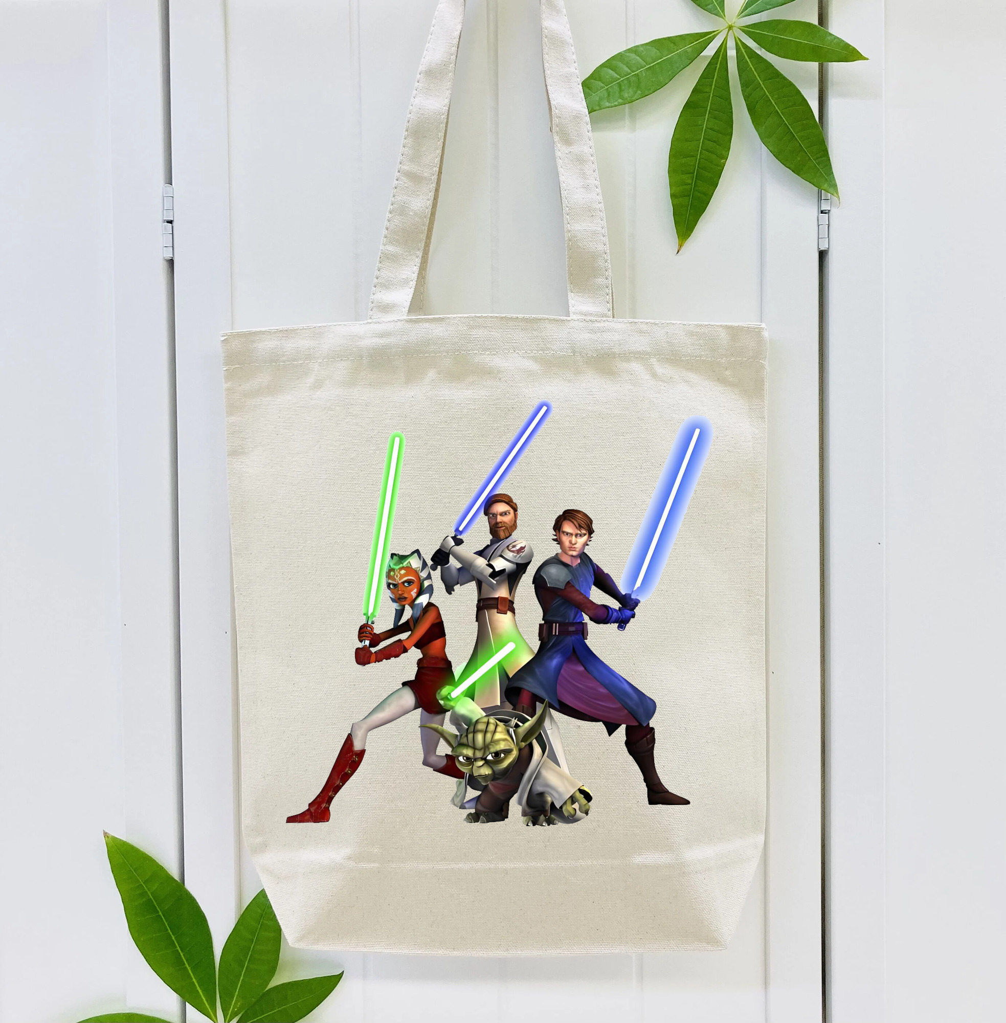 スター・ウォーズ Star Wars 縦型キャンバス生地手提げバッグ　トートバッグ