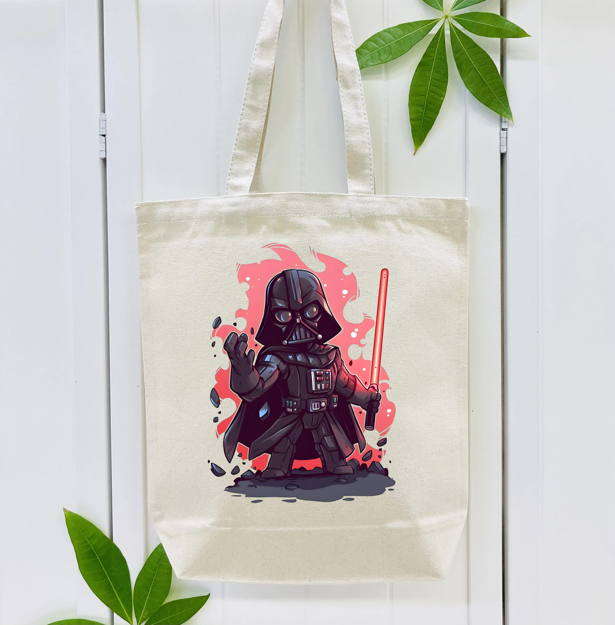 スター・ウォーズ Star Wars 縦型キャンバス生地手提げバッグ　トートバッグ