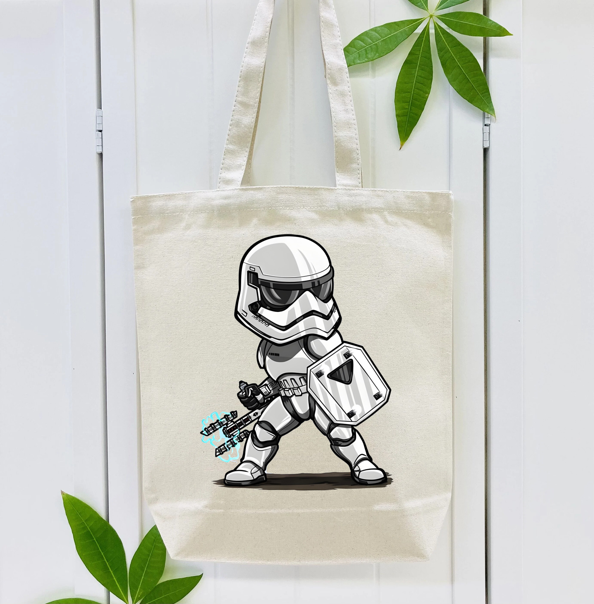 スター・ウォーズ Star Wars 縦型キャンバス生地手提げバッグ　トートバッグ