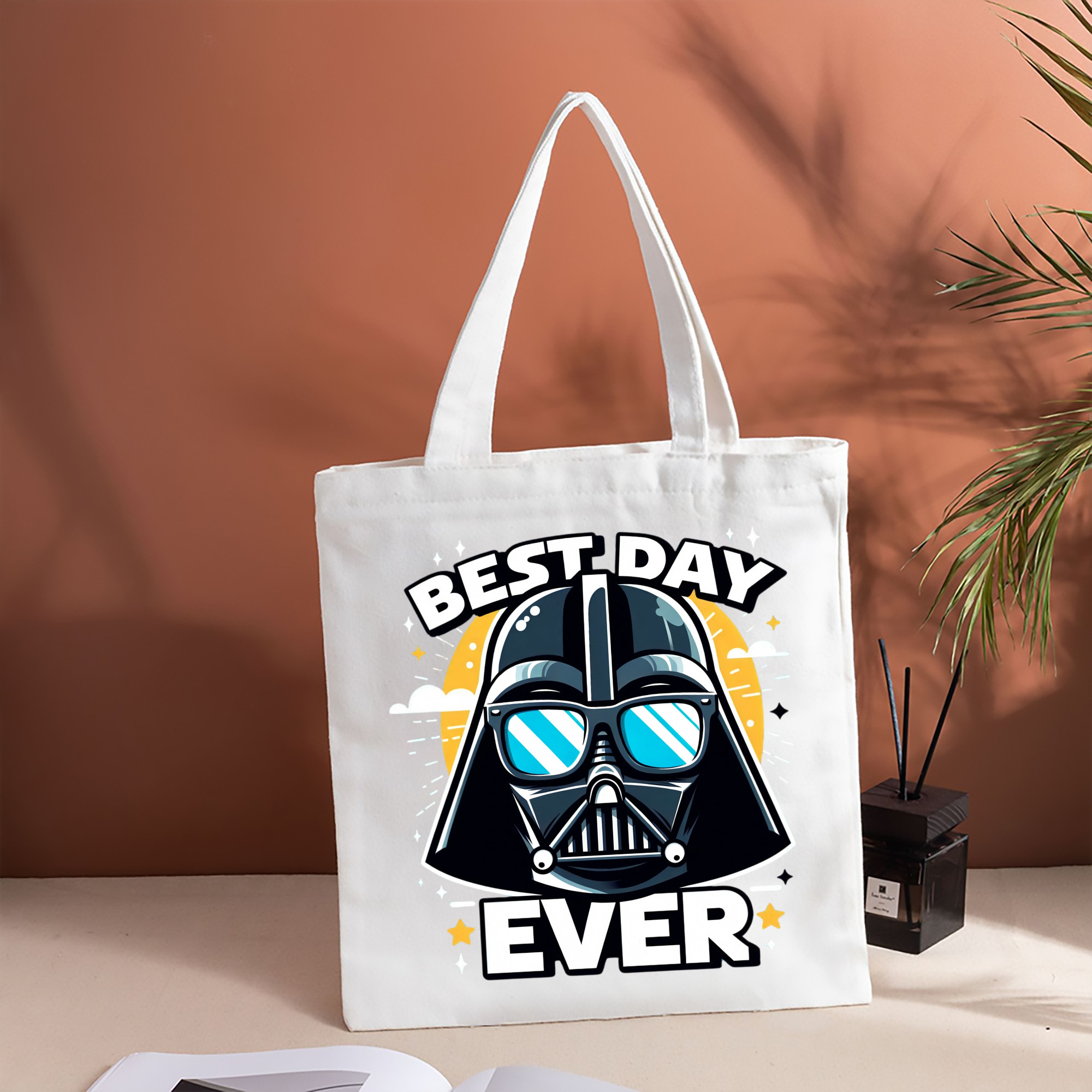 スター・ウォーズ Star Wars 縦型キャンバス生地手提げバッグ　トートバッグ