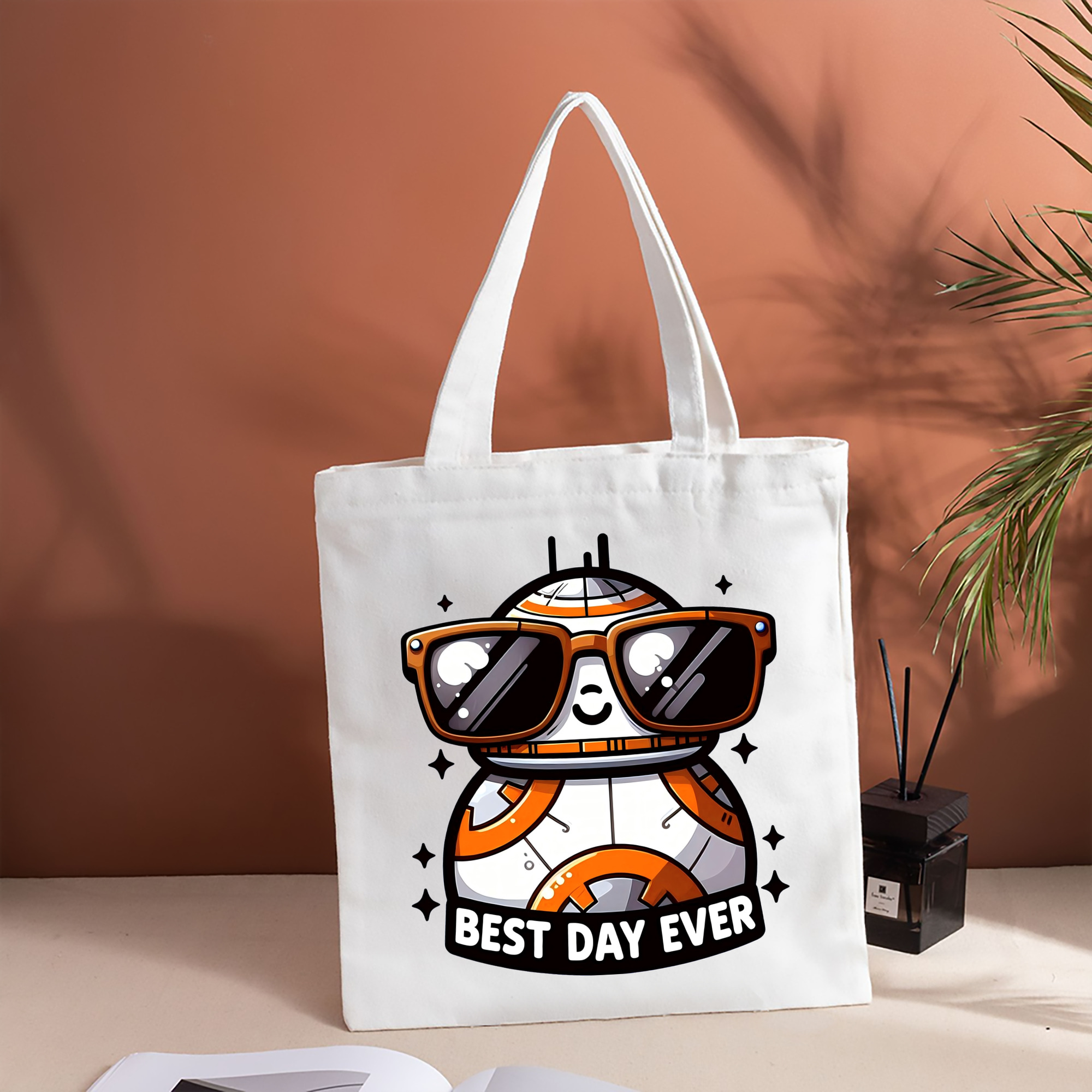 スター・ウォーズ Star Wars 縦型キャンバス生地手提げバッグ　トートバッグ