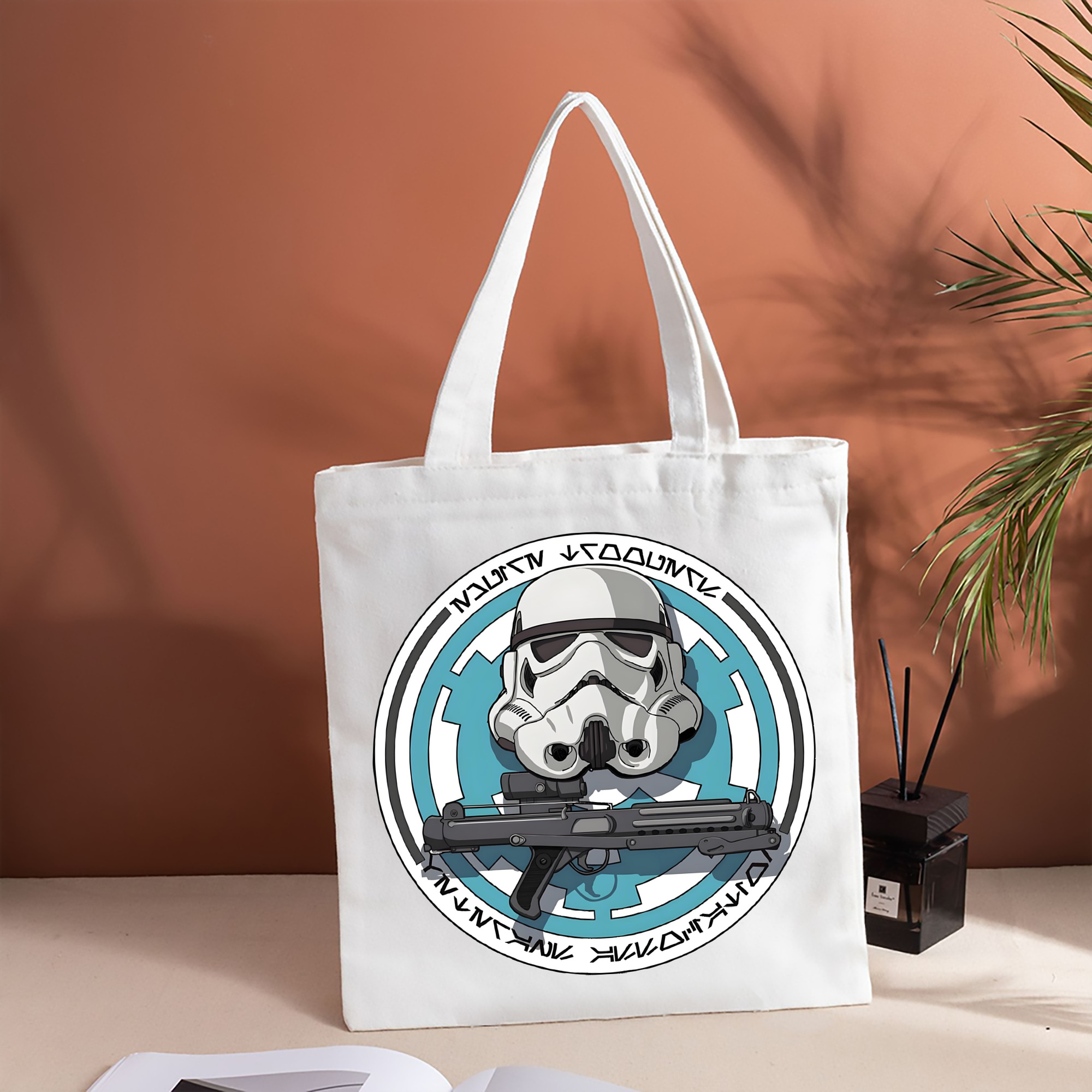 スター・ウォーズ Star Wars 縦型キャンバス生地手提げバッグ　トートバッグ
