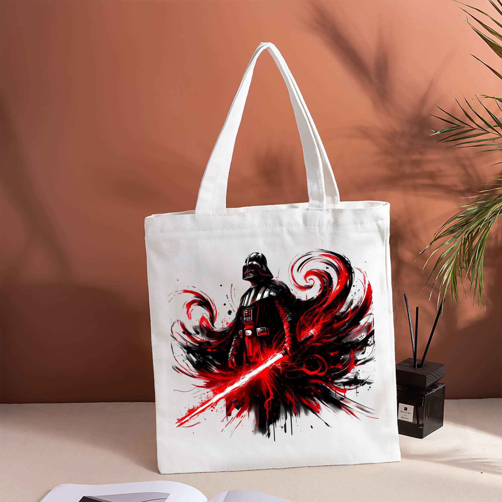 スター・ウォーズ Star Wars 縦型キャンバス生地手提げバッグ　トートバッグ