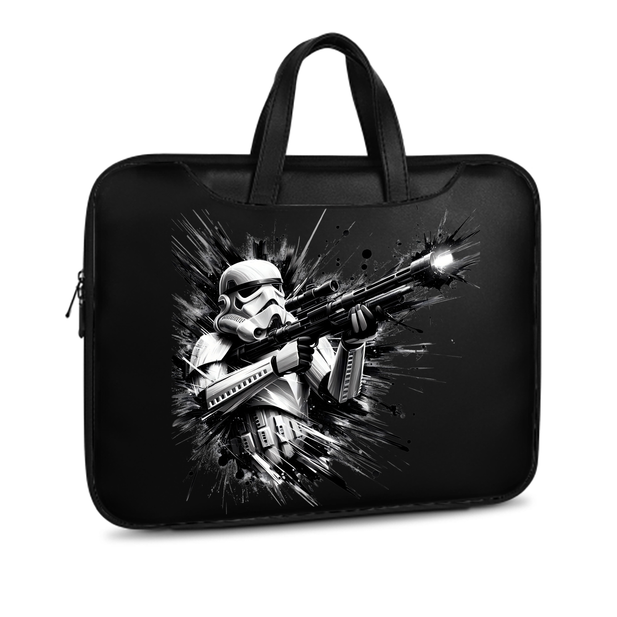 （画像用） スター・ウォーズ Star Wars レザーラップトップバッグ　ノートパソコンケース