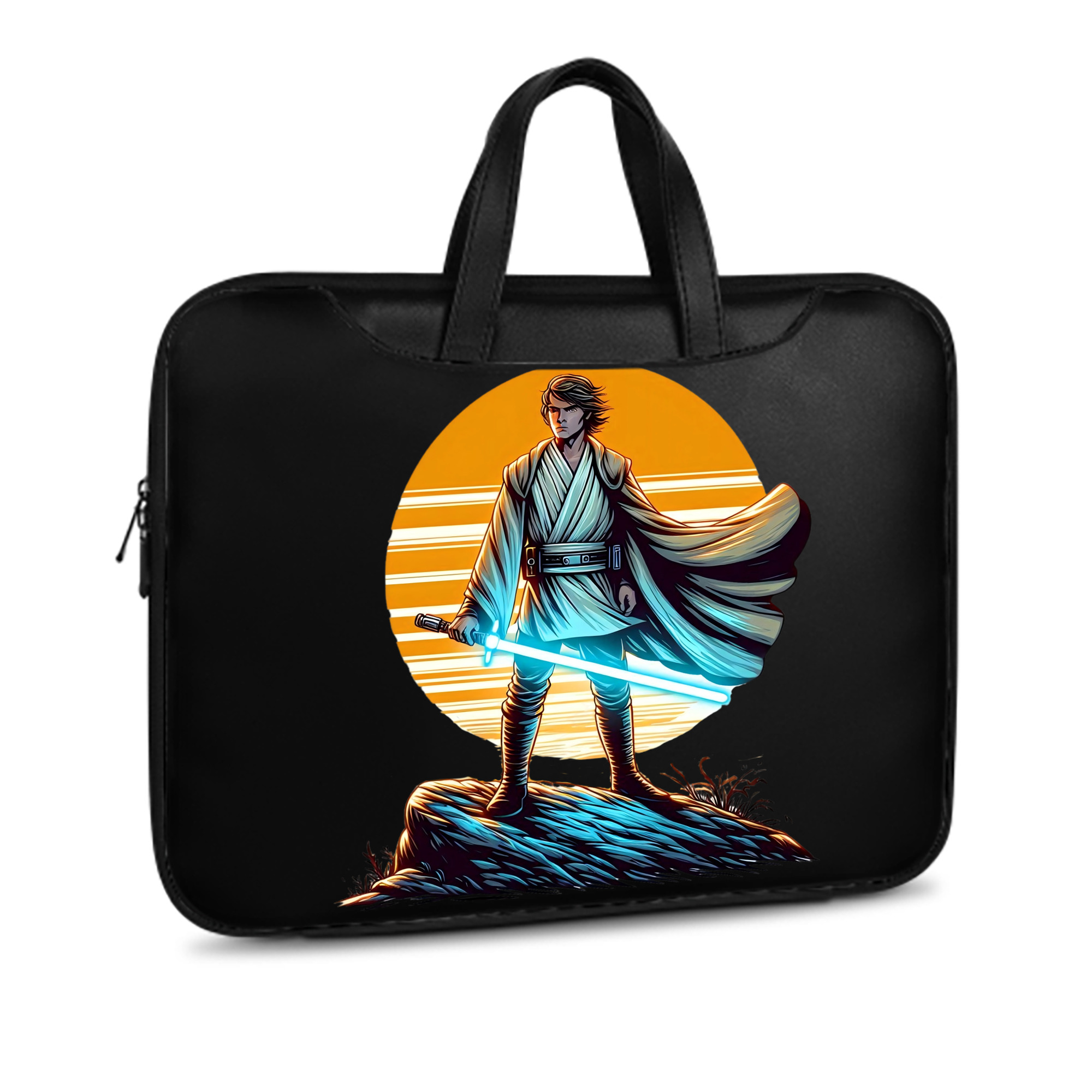 （画像用） スター・ウォーズ Star Wars レザーラップトップバッグ　ノートパソコンケース