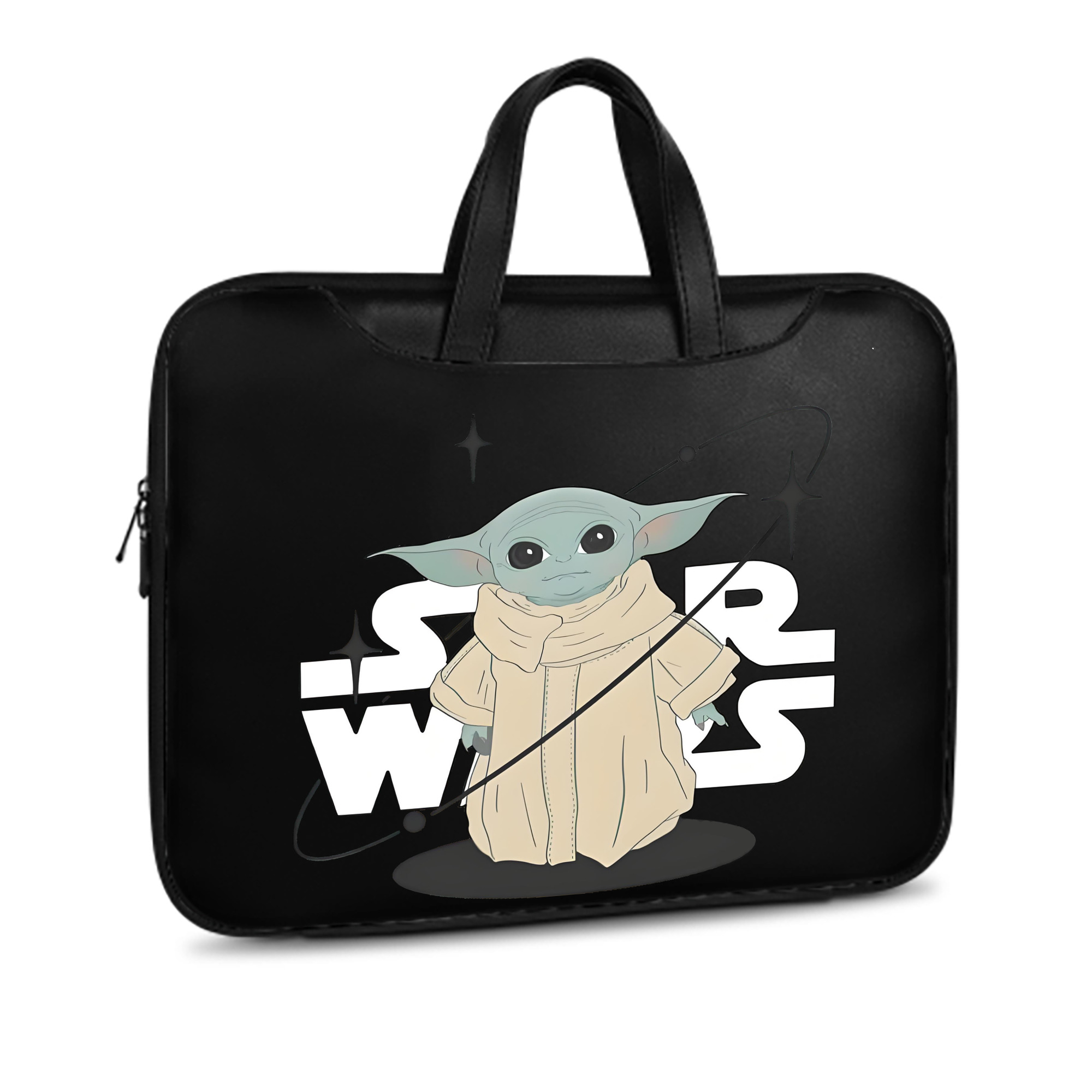 （画像用） スター・ウォーズ Star Wars レザーラップトップバッグ　ノートパソコンケース