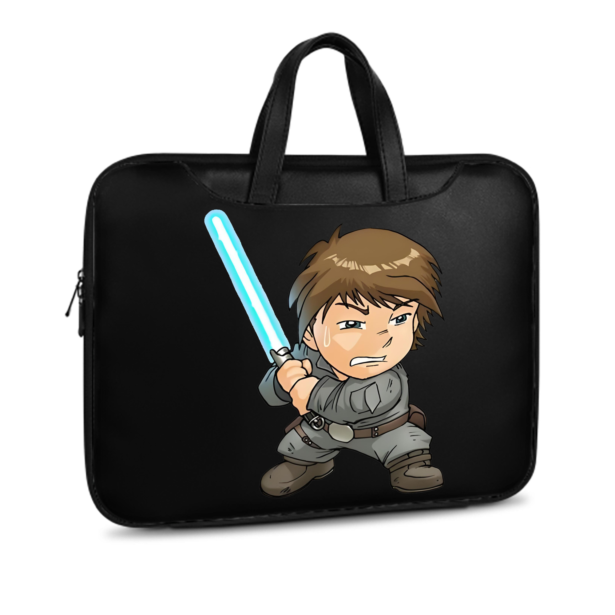 （画像用） スター・ウォーズ Star Wars レザーラップトップバッグ　ノートパソコンケース