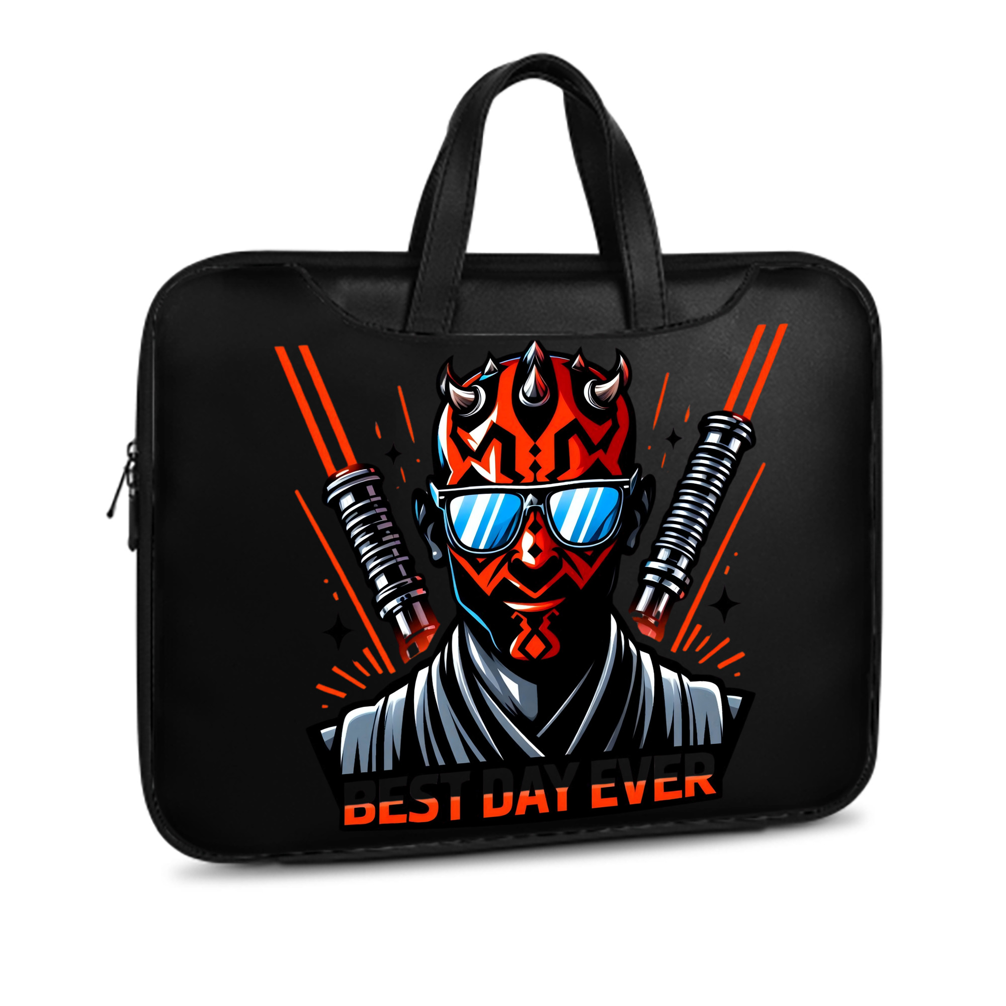（画像用） スター・ウォーズ Star Wars レザーラップトップバッグ　ノートパソコンケース