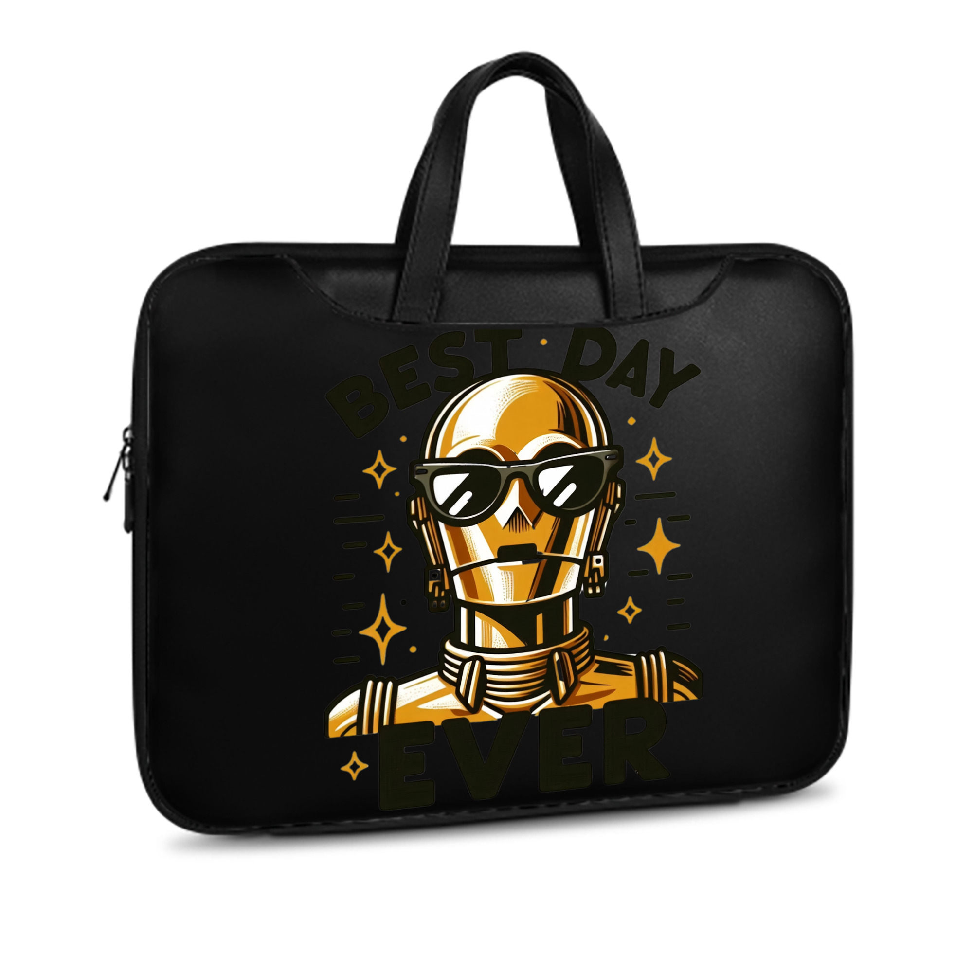 （画像用） スター・ウォーズ Star Wars レザーラップトップバッグ　ノートパソコンケース