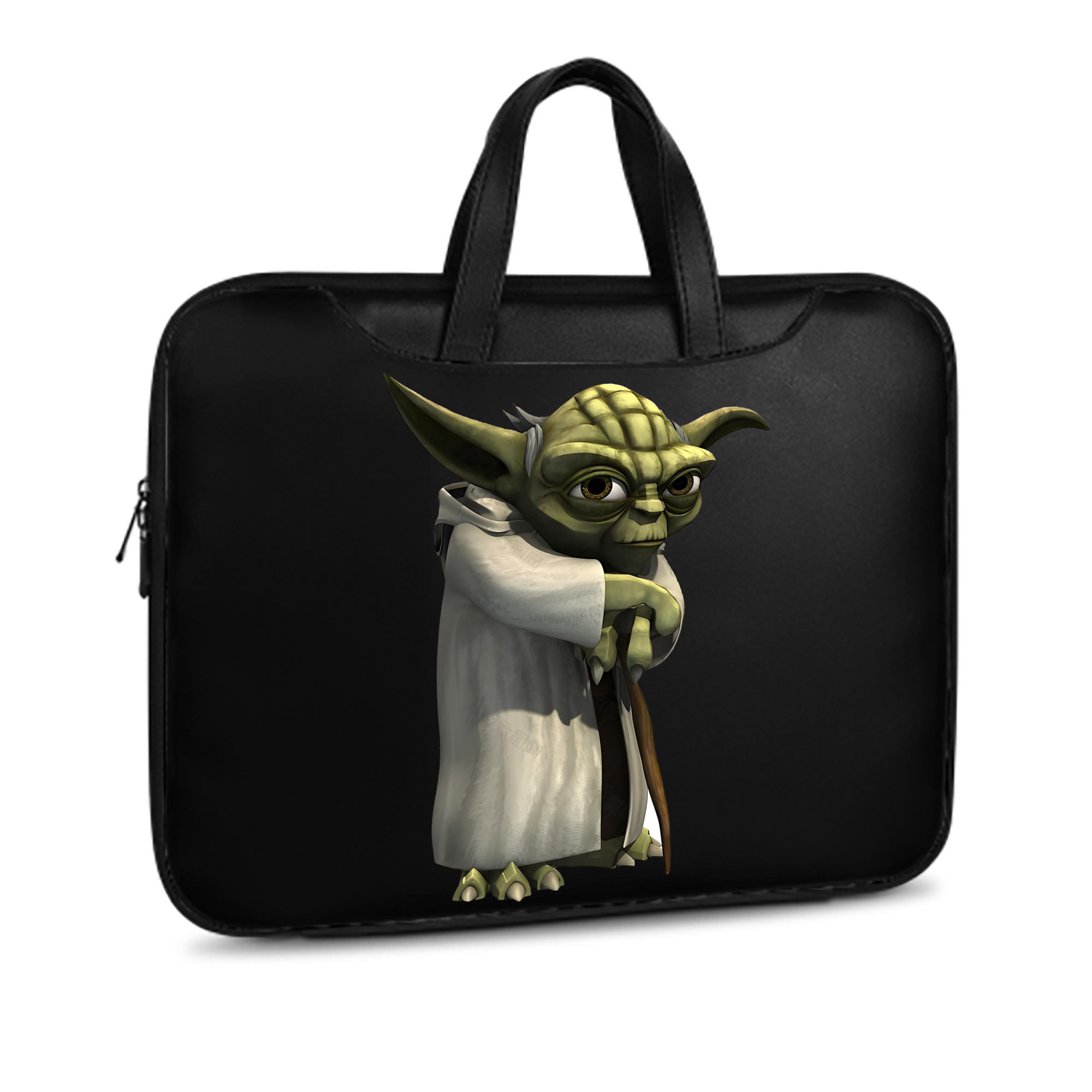 （画像用） スター・ウォーズ Star Wars レザーラップトップバッグ　ノートパソコンケース