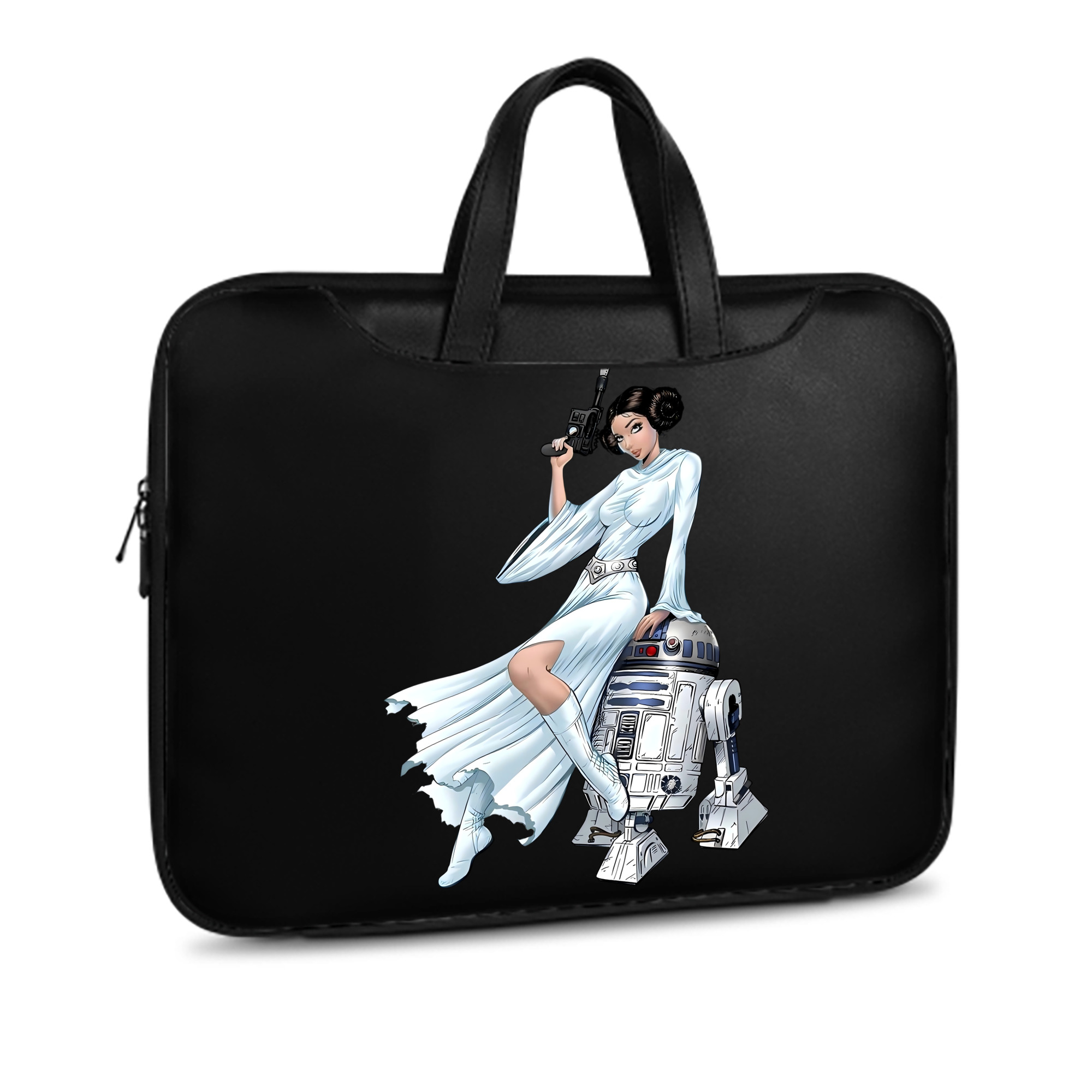 （画像用） スター・ウォーズ Star Wars レザーラップトップバッグ　ノートパソコンケース